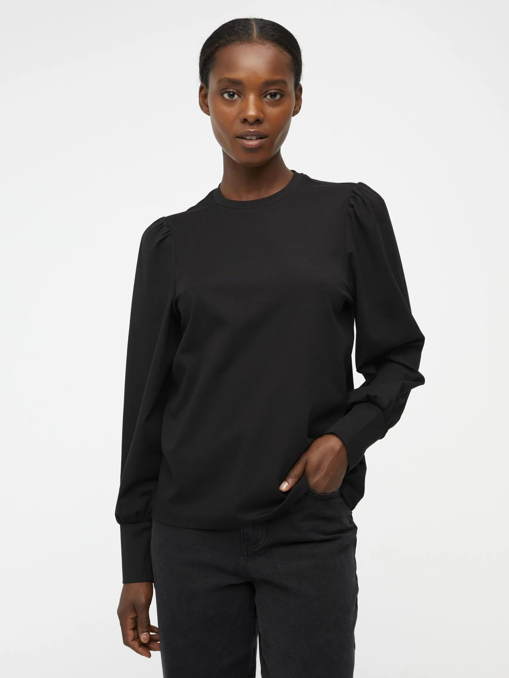 Dame OBJECT BALLONÆRMET TOP