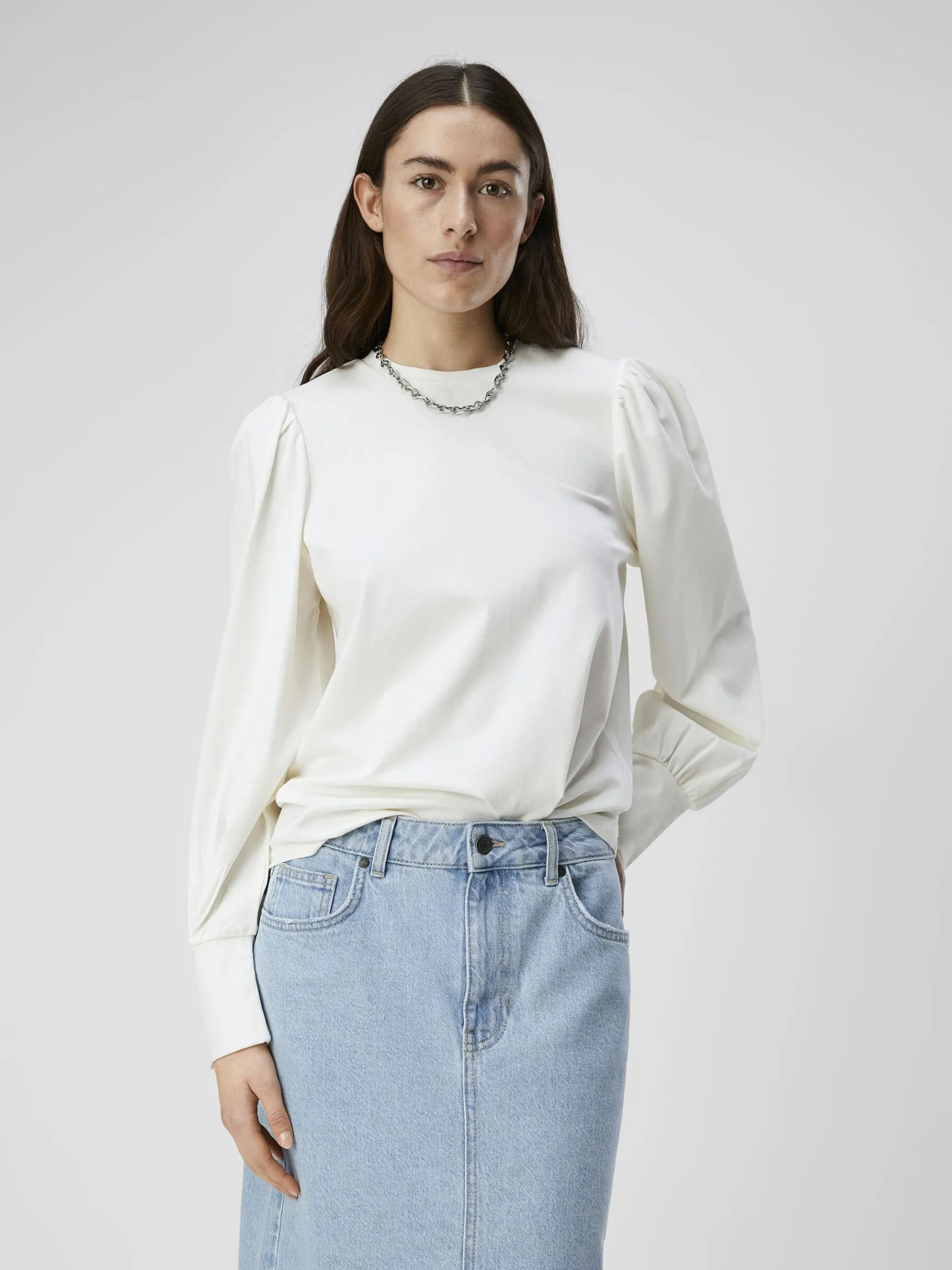 Dame OBJECT BALLONÆRMET TOP