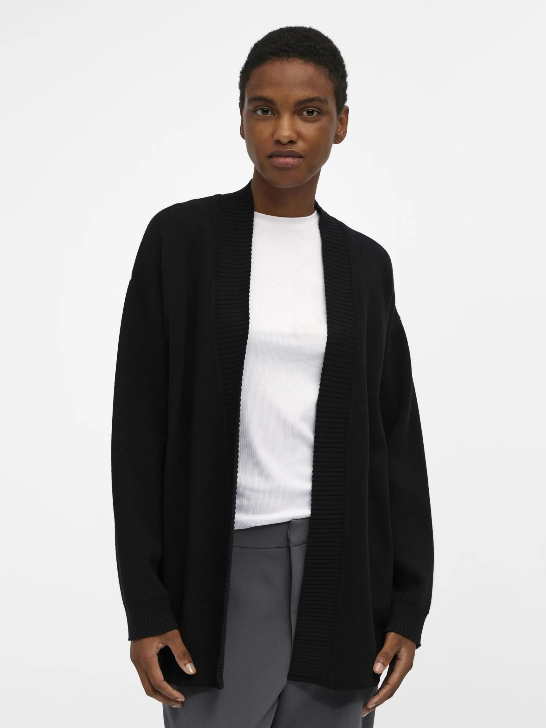 Dame OBJECT ÅBEN CARDIGAN