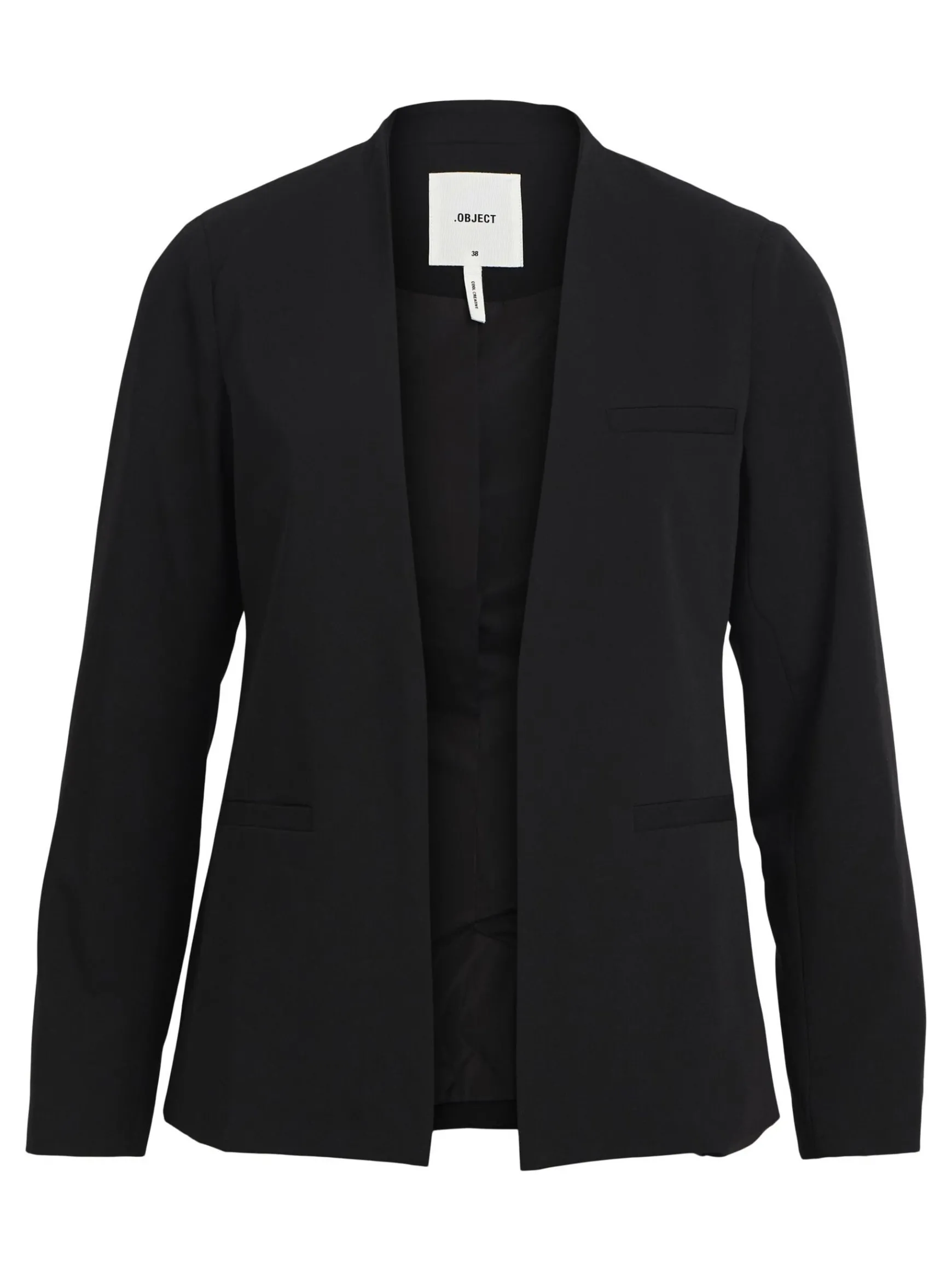 Dame OBJECT ÅBEN FRONT BLAZER