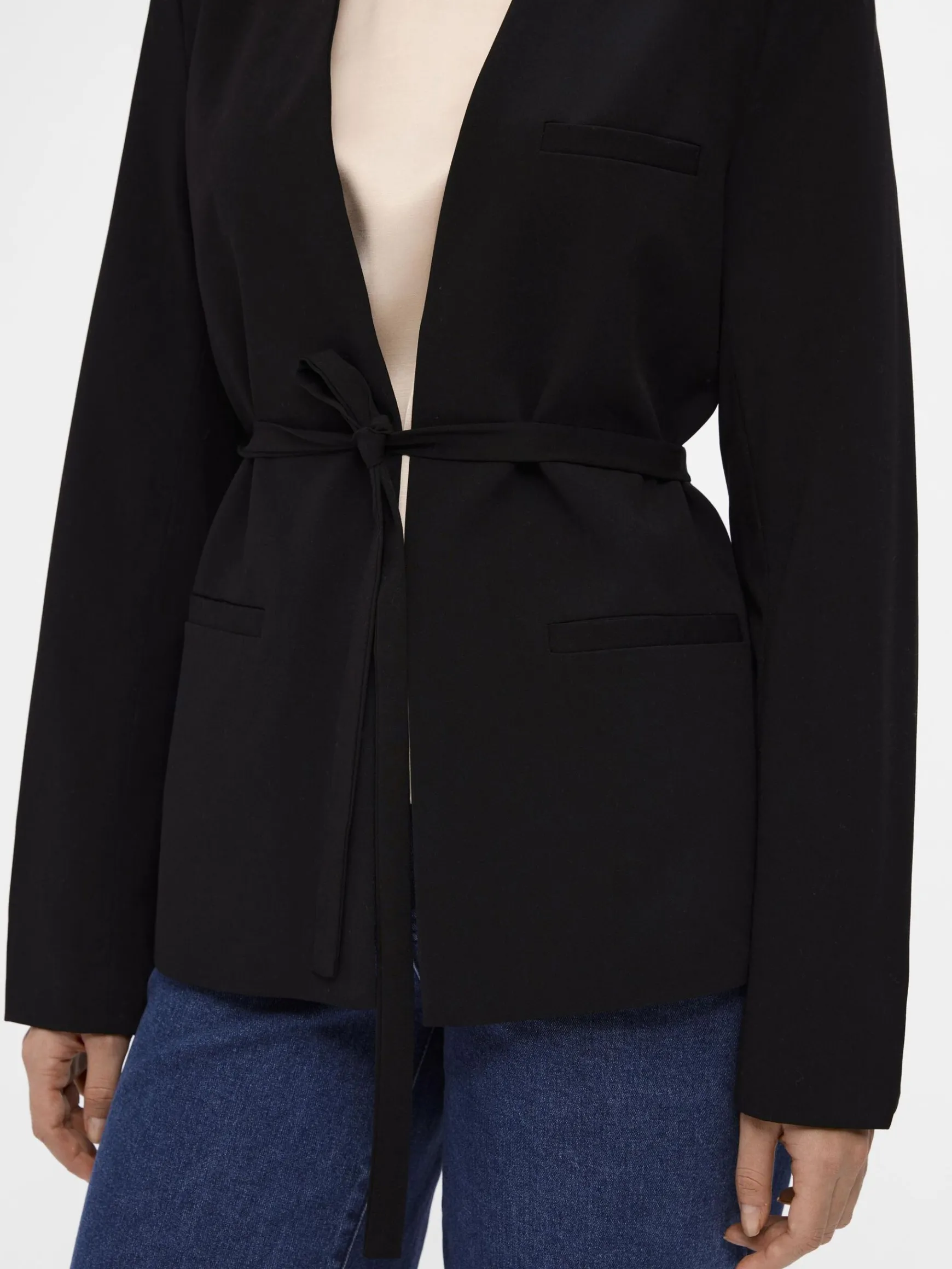 Dame OBJECT ÅBEN FRONT BLAZER