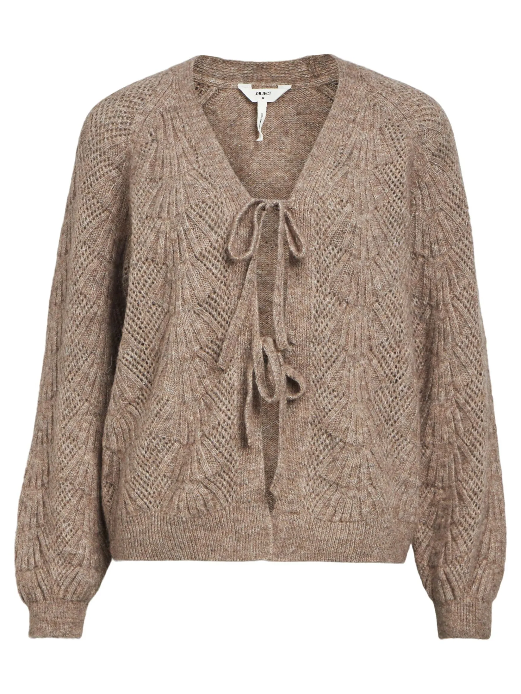 Dame OBJECT BINDELUKNING FORAN CARDIGAN