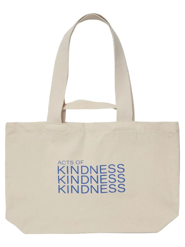 Dame OBJECT BLÅ KORS X SHOPPING NET