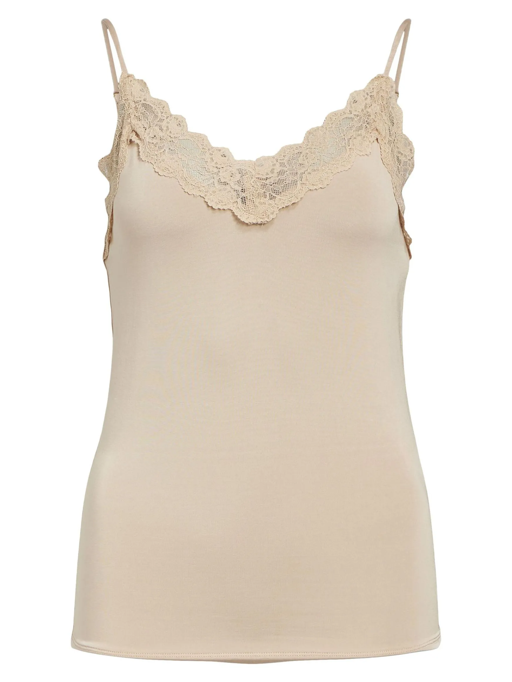 Dame OBJECT BLONDE TOP UDEN ÆRMER