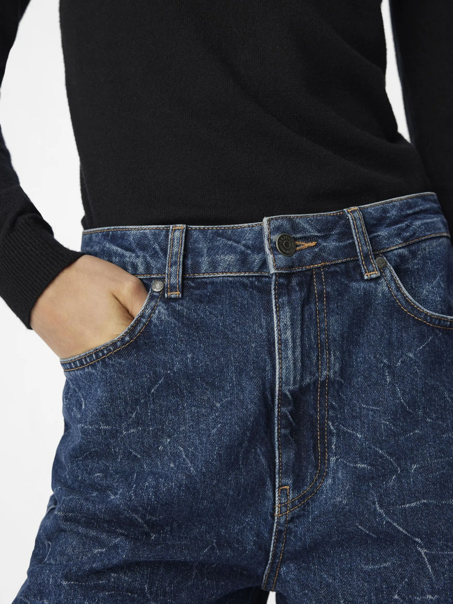 Dame OBJECT BREDE JEANS