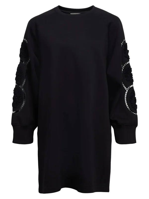 Dame OBJECT BRODERET SWEATER KJOLE