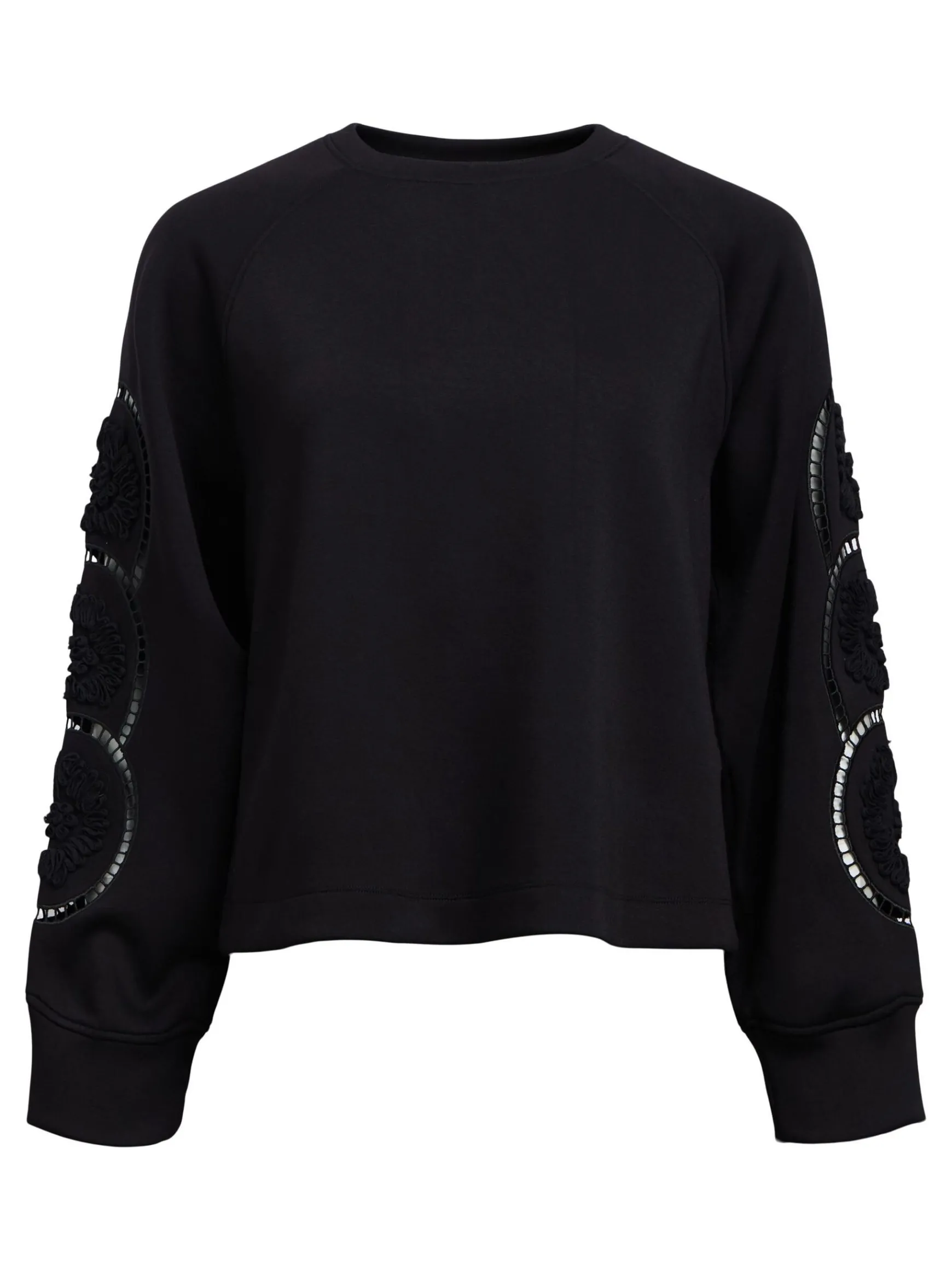 Dame OBJECT BRODERET SWEATSHIRT