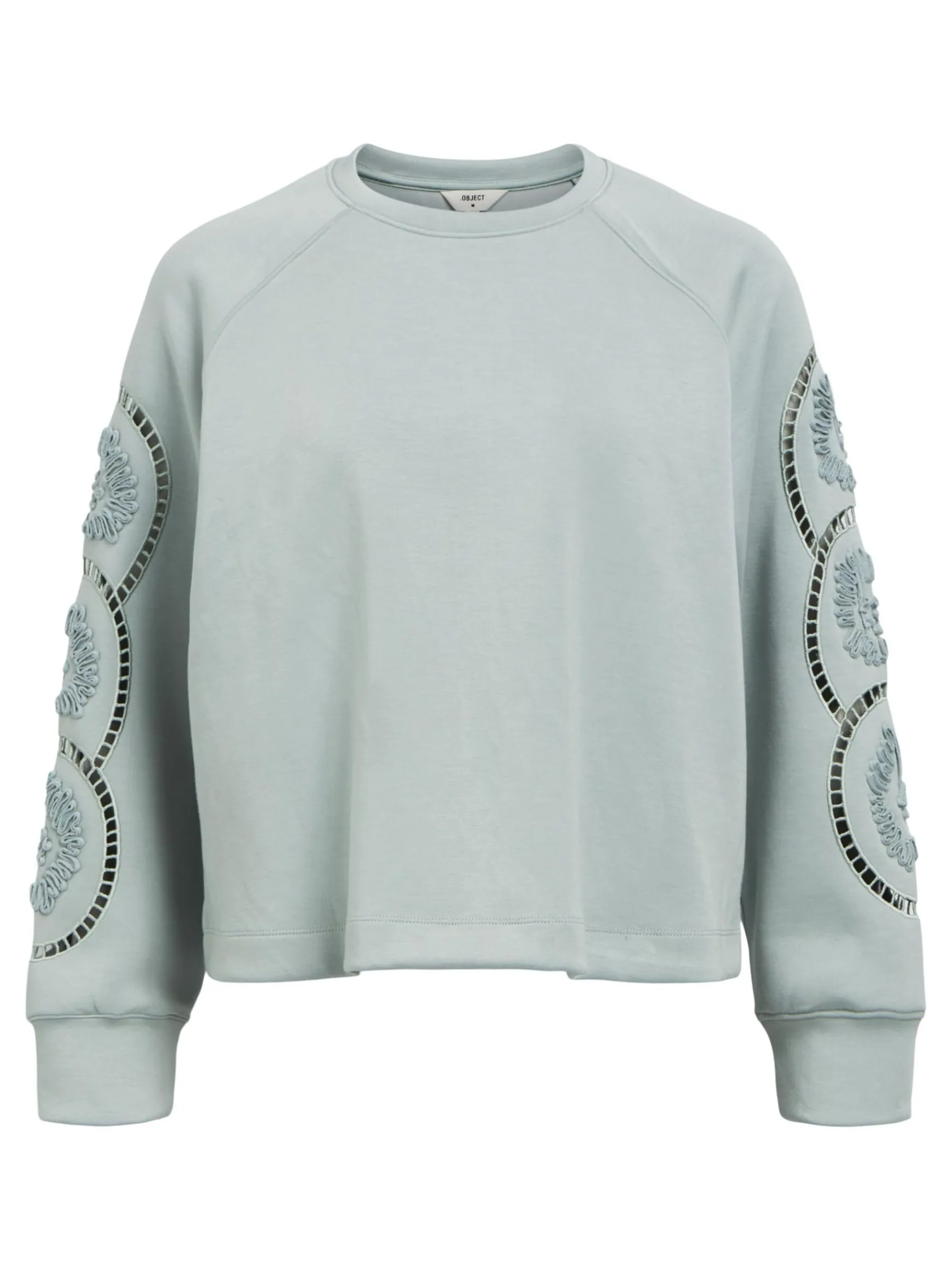 Dame OBJECT BRODERET SWEATSHIRT