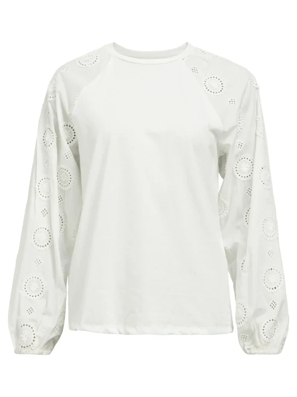 Dame OBJECT BRODERET TOP