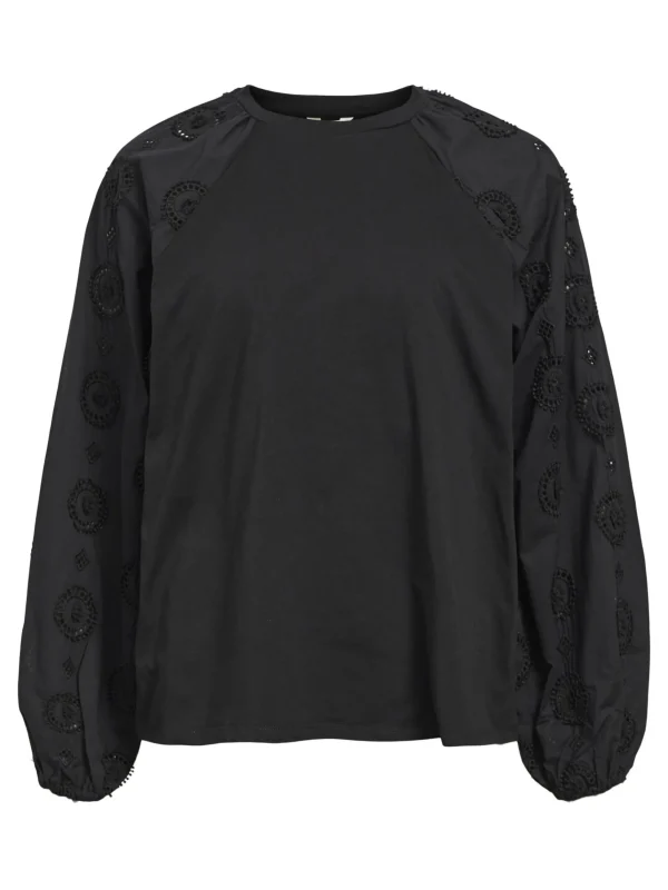 Dame OBJECT BRODERET TOP