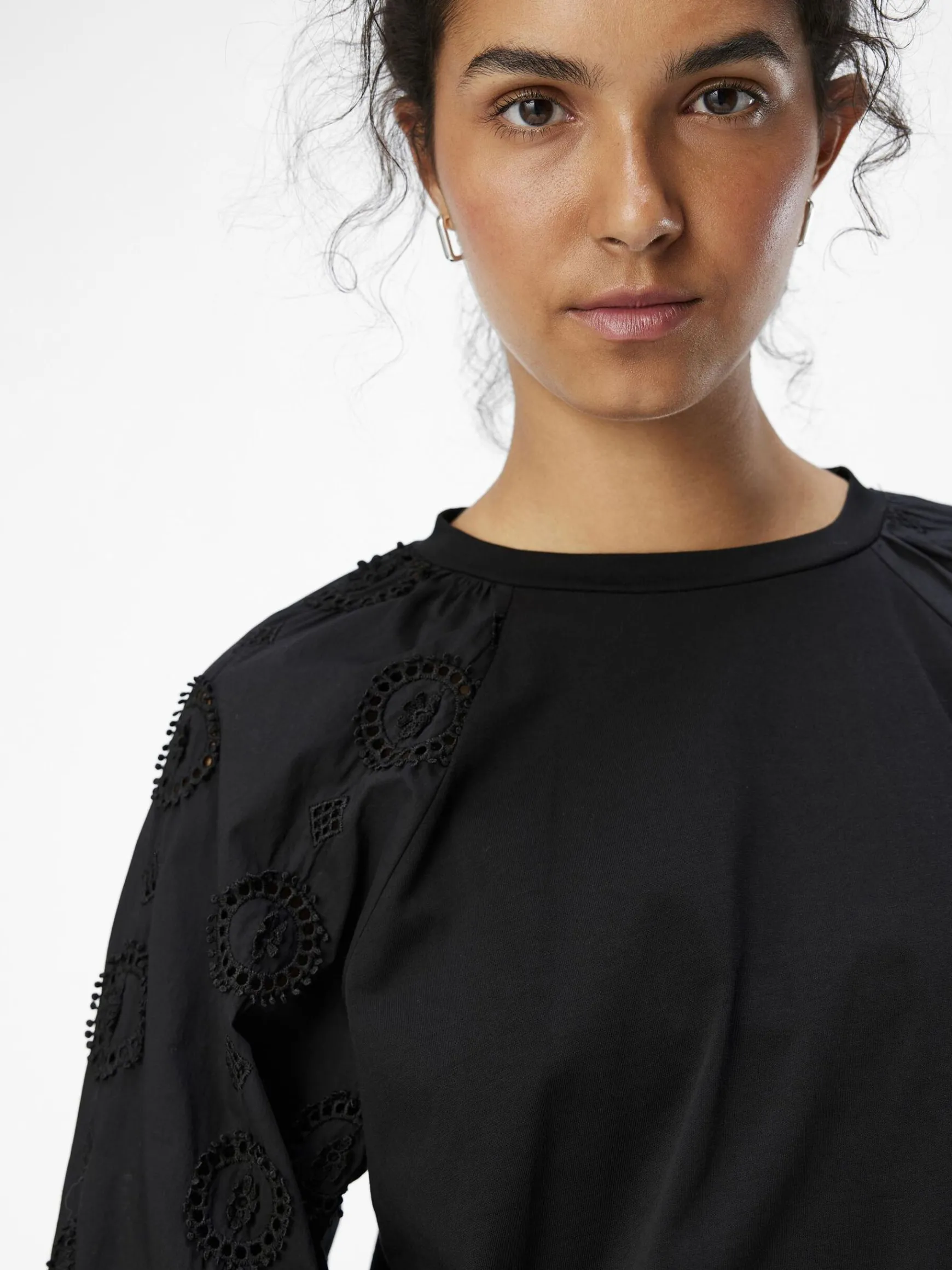 Dame OBJECT BRODERET TOP