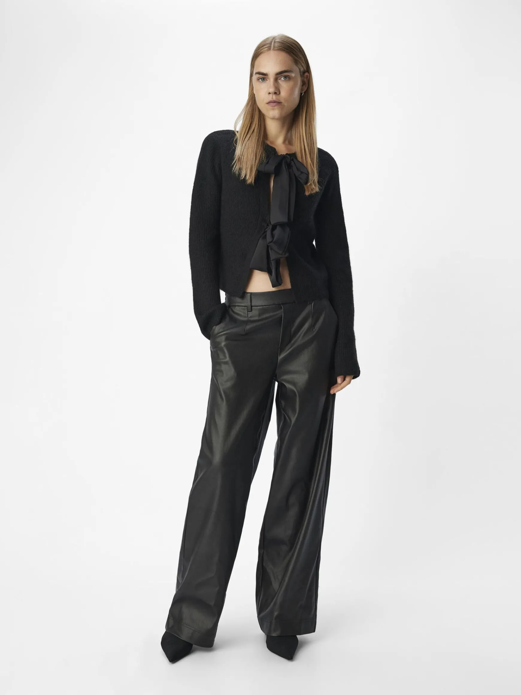 Dame OBJECT COATET BREDE BUKSER