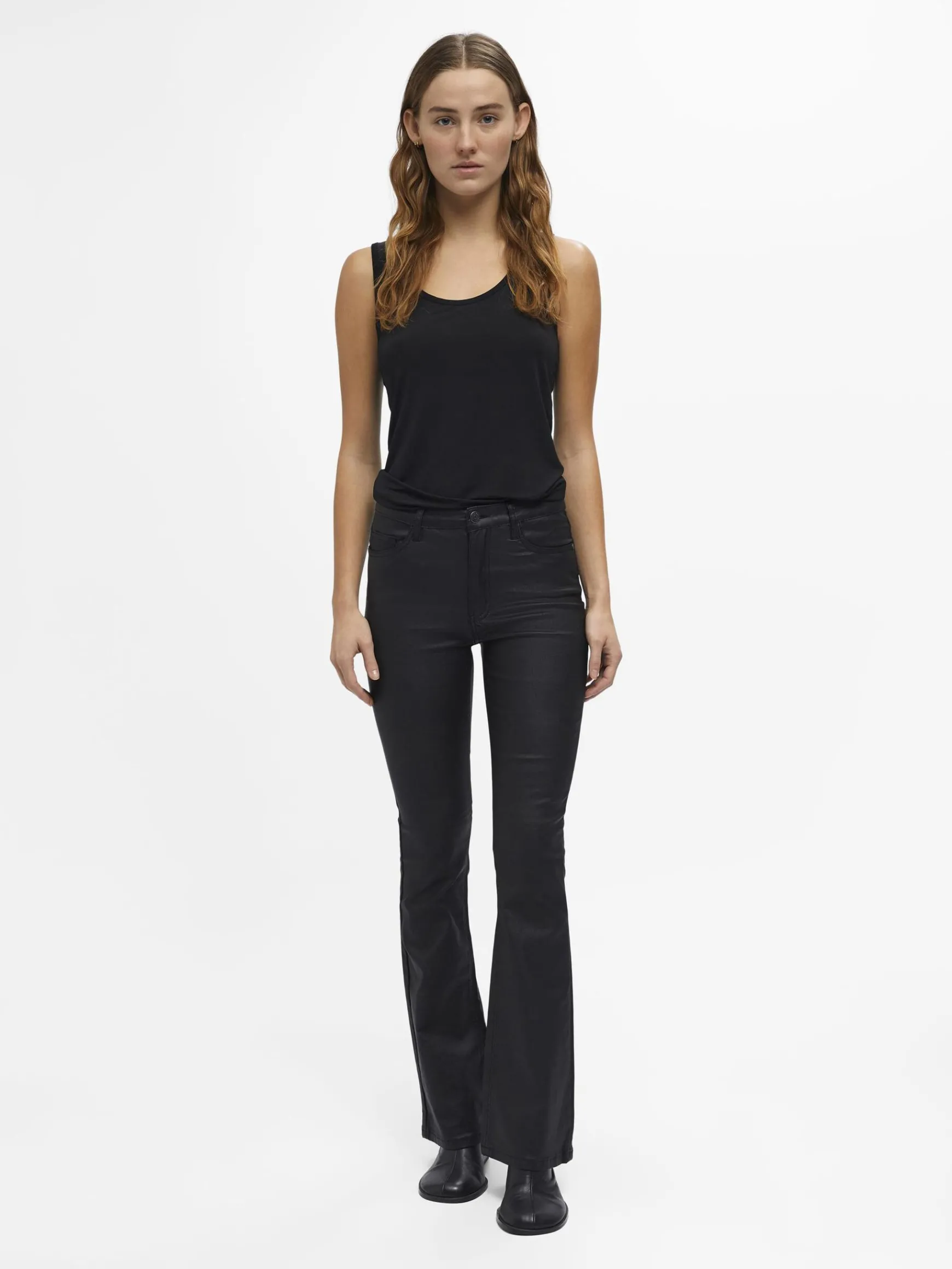 Dame OBJECT COATET FLARED JEANS