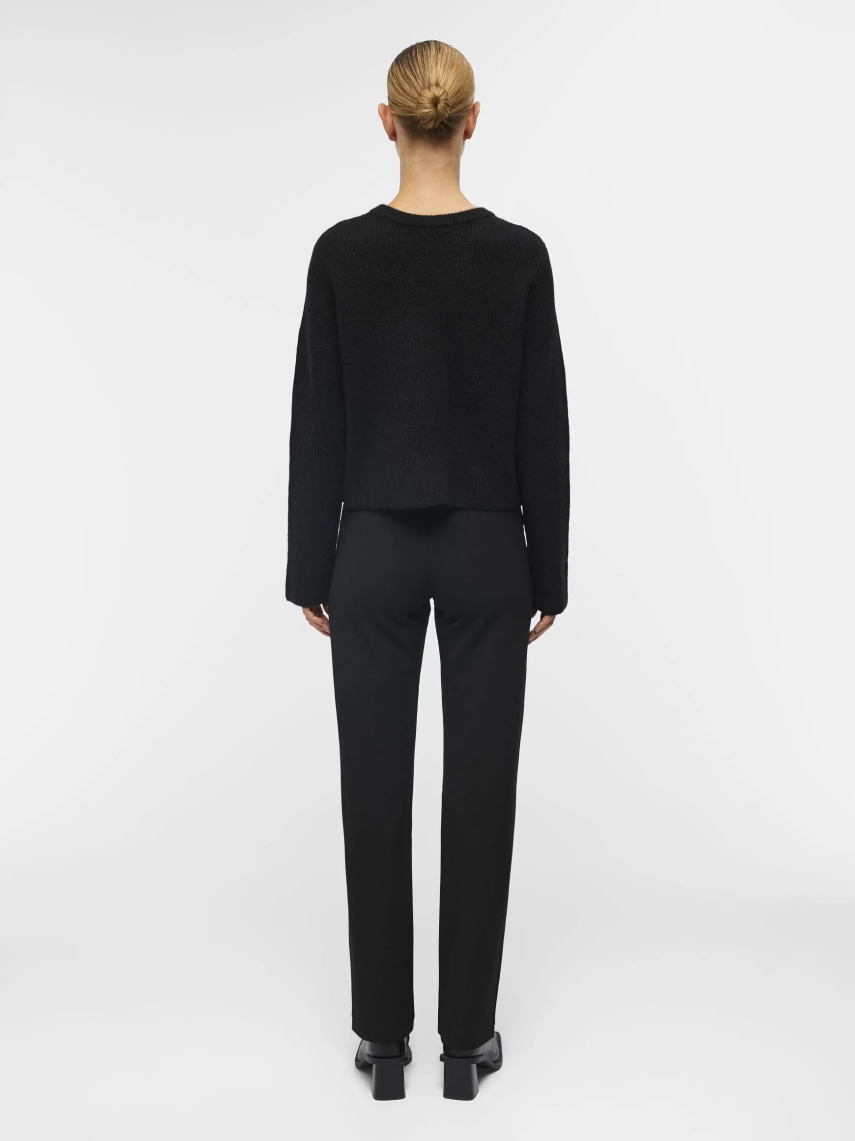 Dame OBJECT CROPPET VENDBAR CARDIGAN