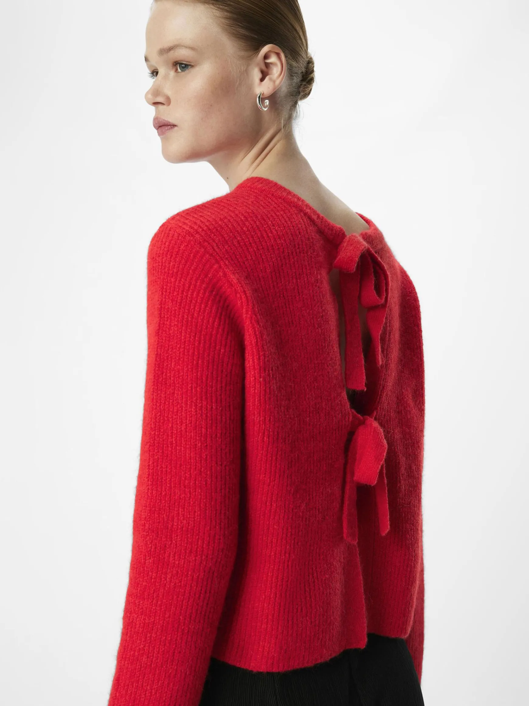 Dame OBJECT CROPPET VENDBAR CARDIGAN