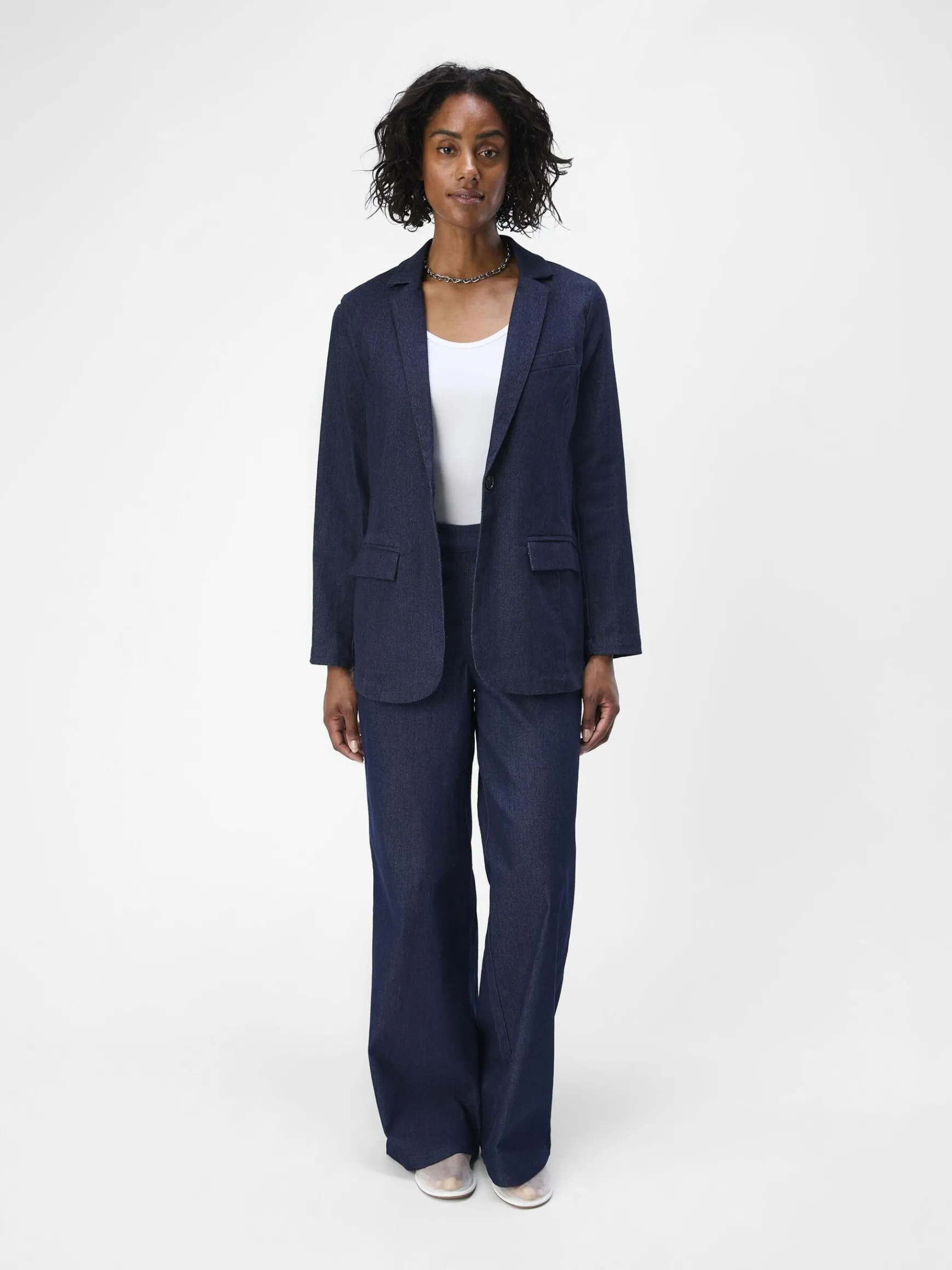 Dame OBJECT DENIM BLAZER