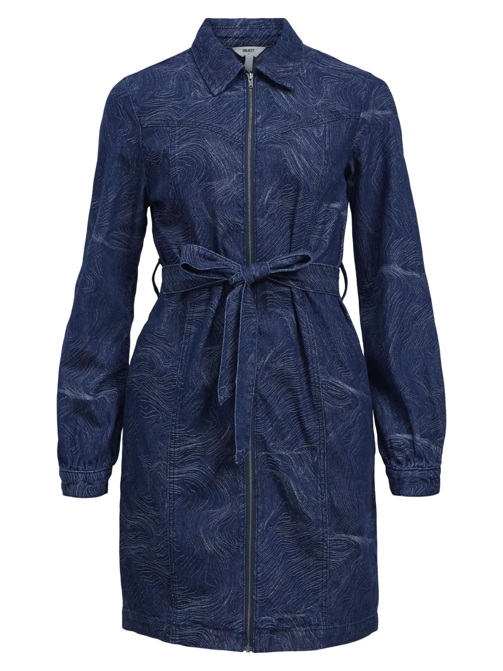 Dame OBJECT DENIM KORT KJOLE