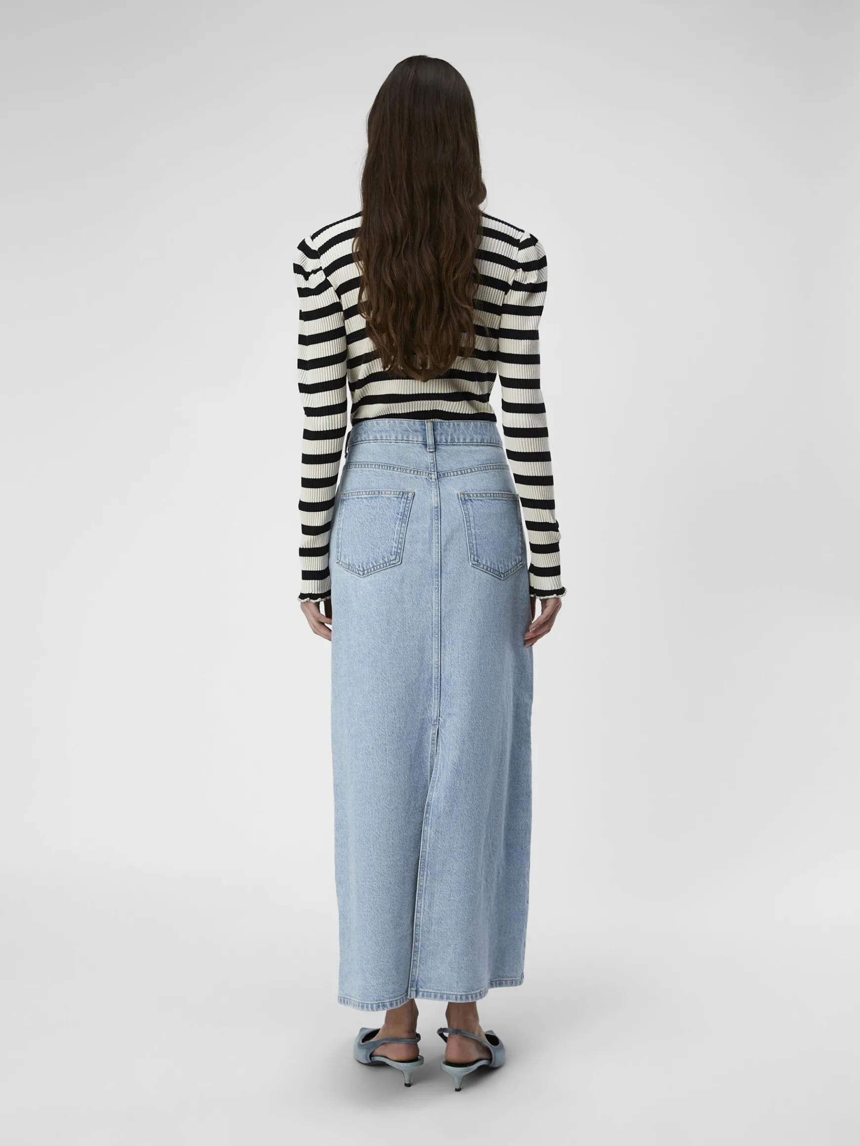 Dame OBJECT DENIM MAXINEDERDEL