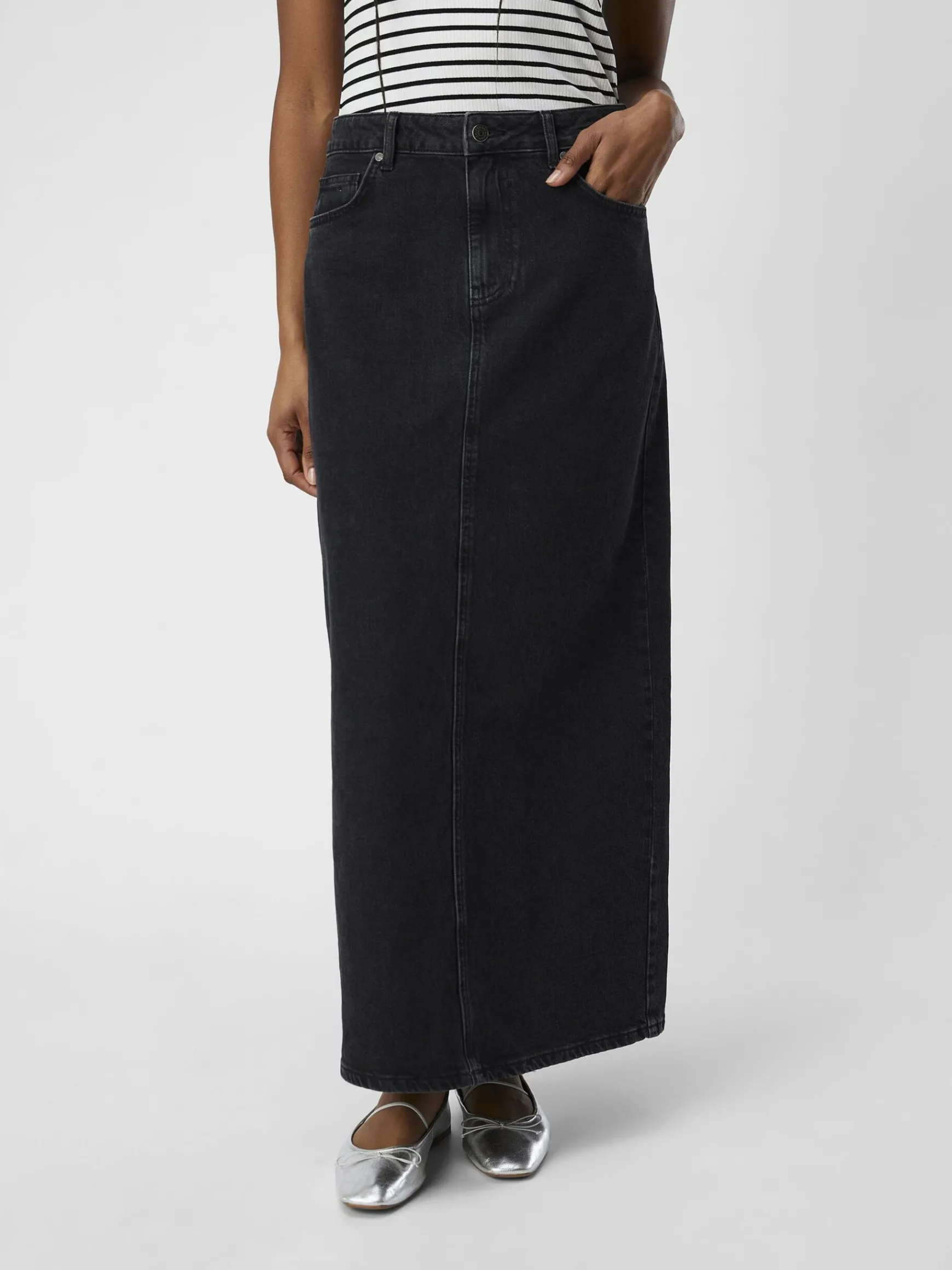 Dame OBJECT DENIM MAXINEDERDEL