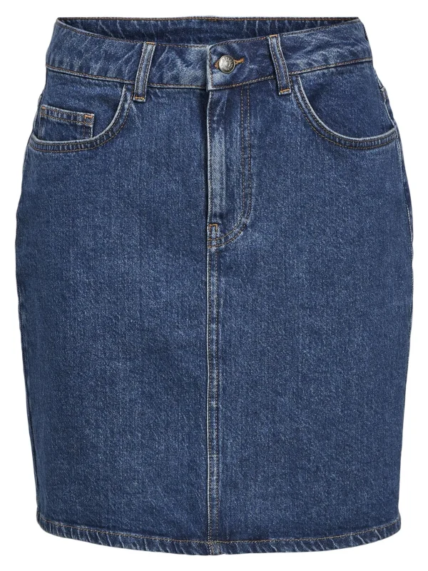 Dame OBJECT DENIM MININEDERDEL