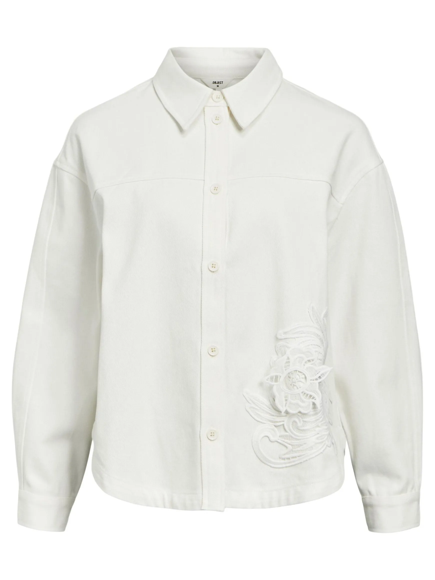 Dame OBJECT DETALJERET SKJORTE