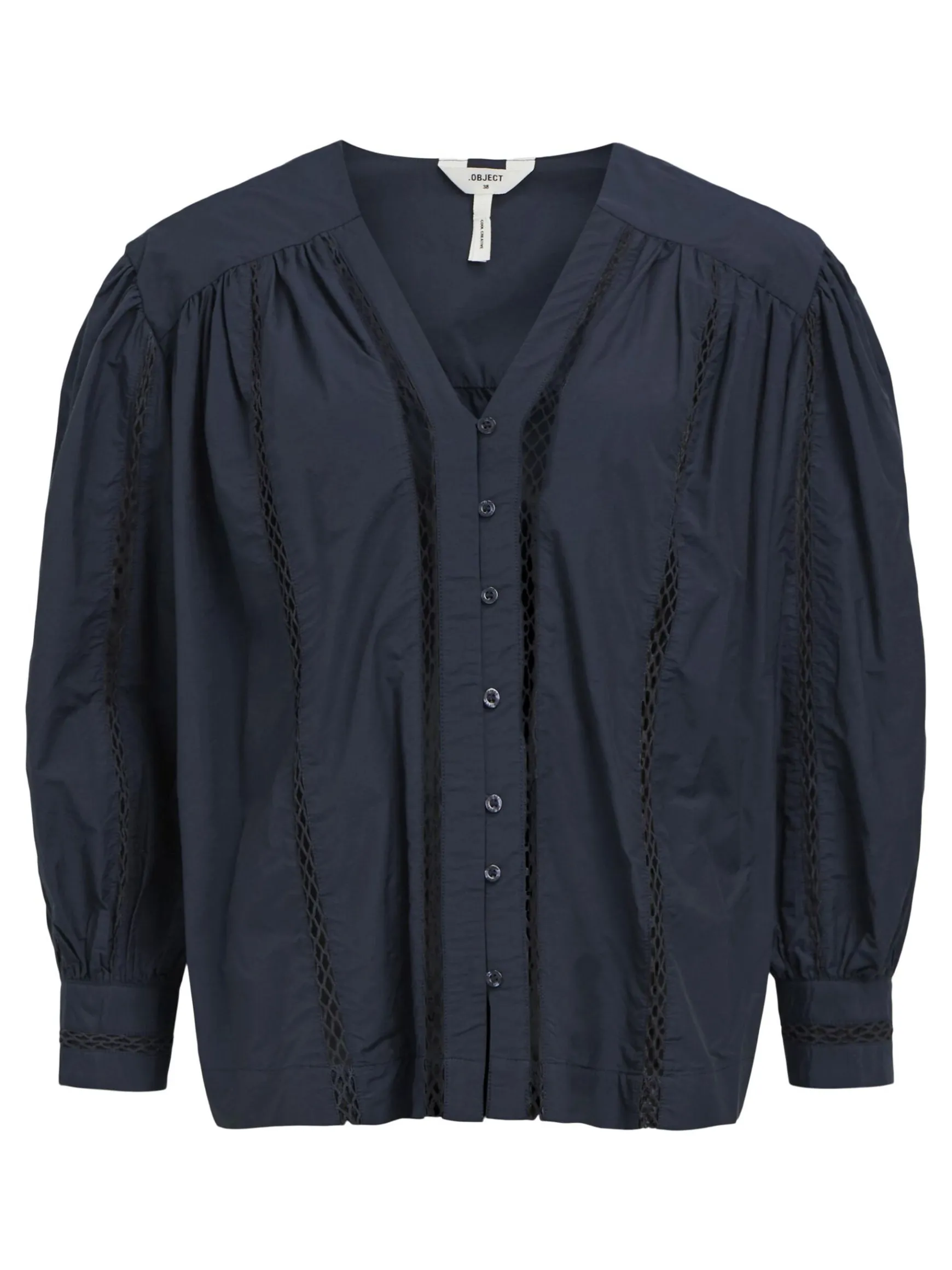 Dame OBJECT DETALJERET SKJORTE