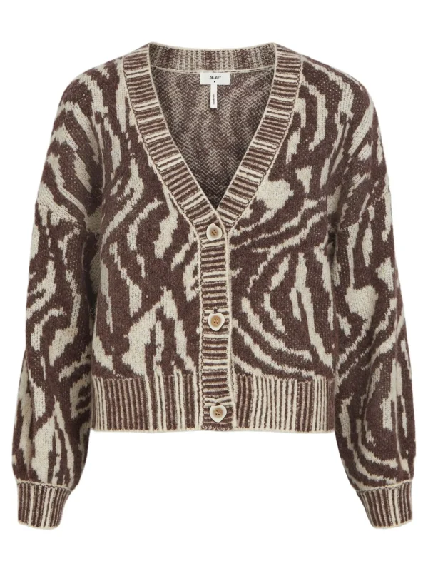 Dame OBJECT DYREPRINT CARDIGAN