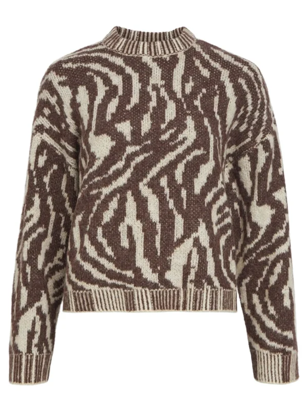 Dame OBJECT DYREPRINT PULLOVER