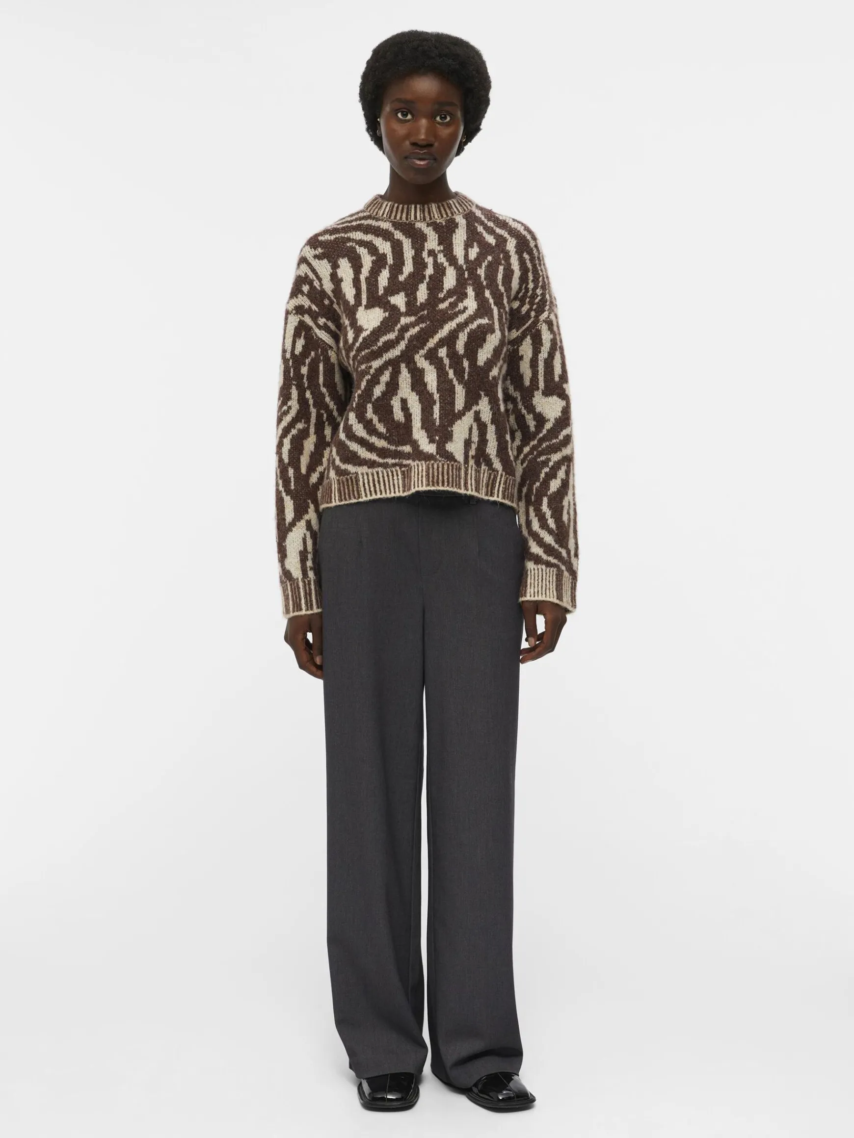 Dame OBJECT DYREPRINT PULLOVER