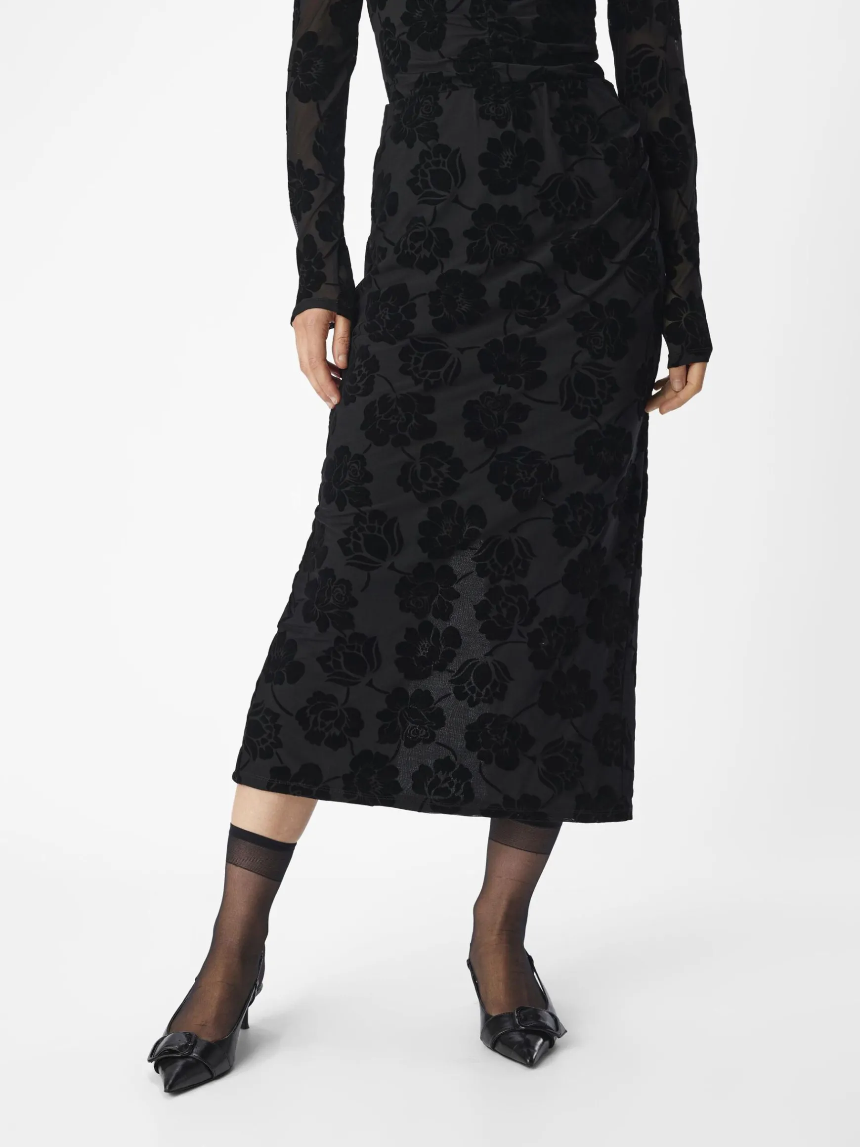 Dame OBJECT FLØJL MIDINEDERDEL