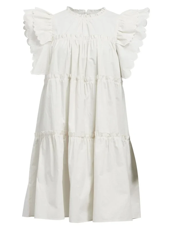 Dame OBJECT FLÆSET KORT KJOLE