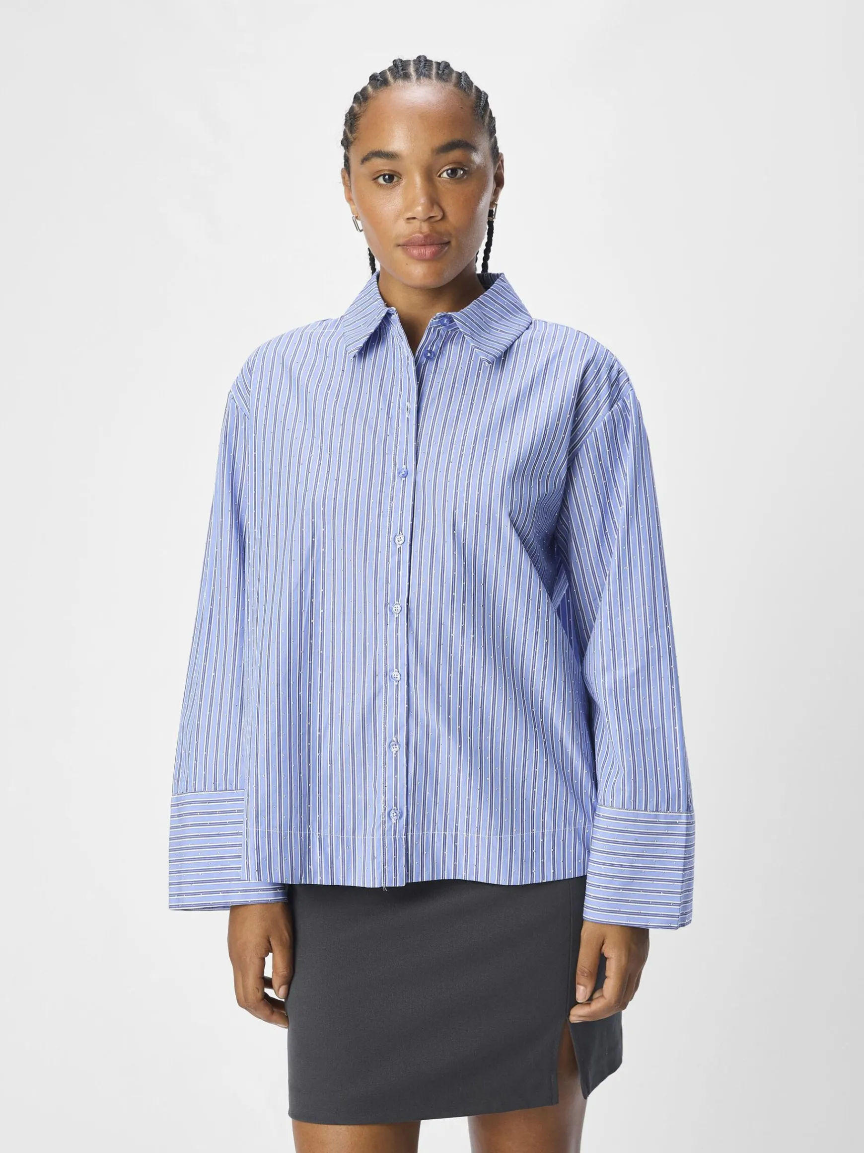 Dame OBJECT GLIMMER SKJORTE