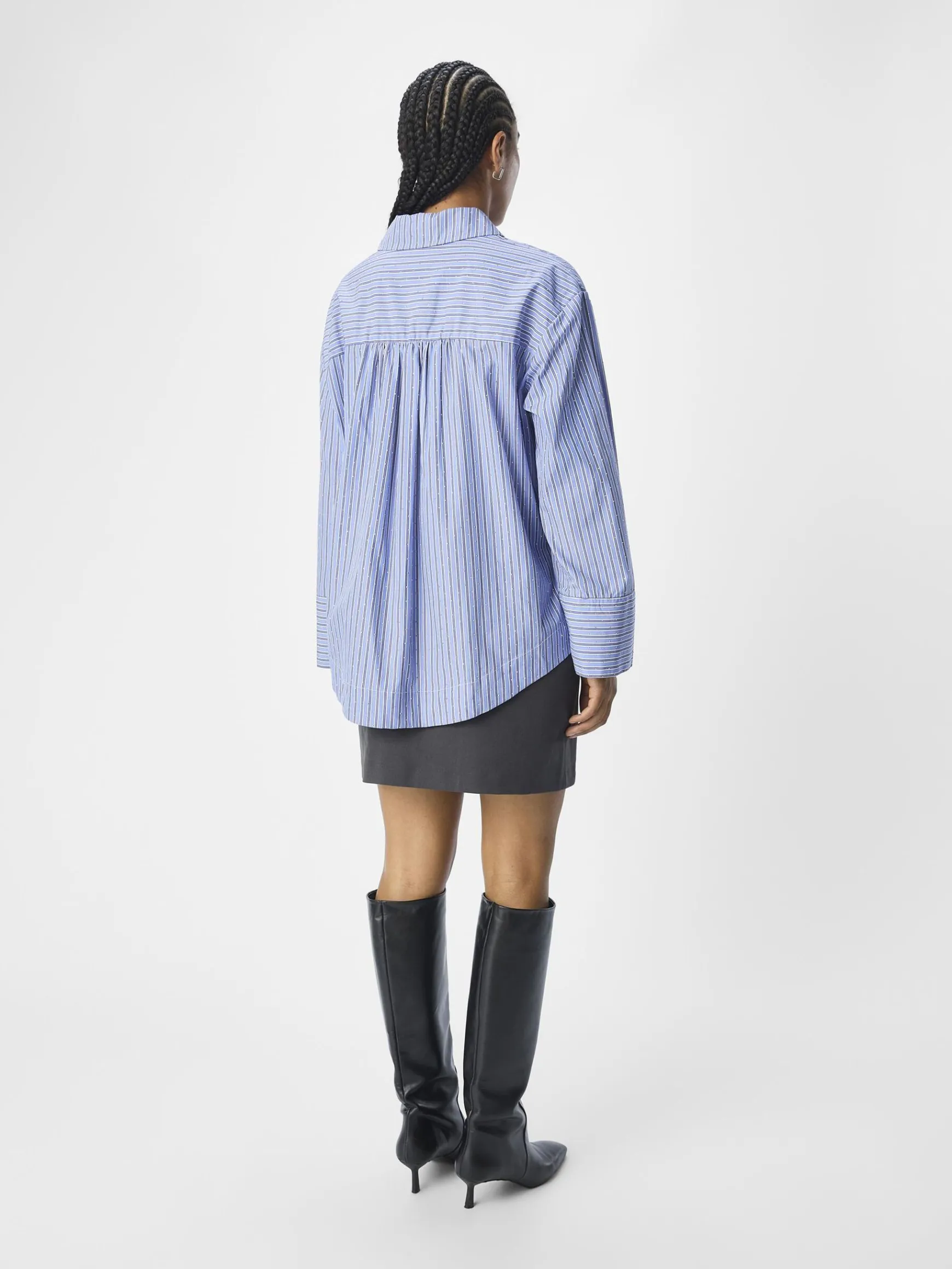 Dame OBJECT GLIMMER SKJORTE