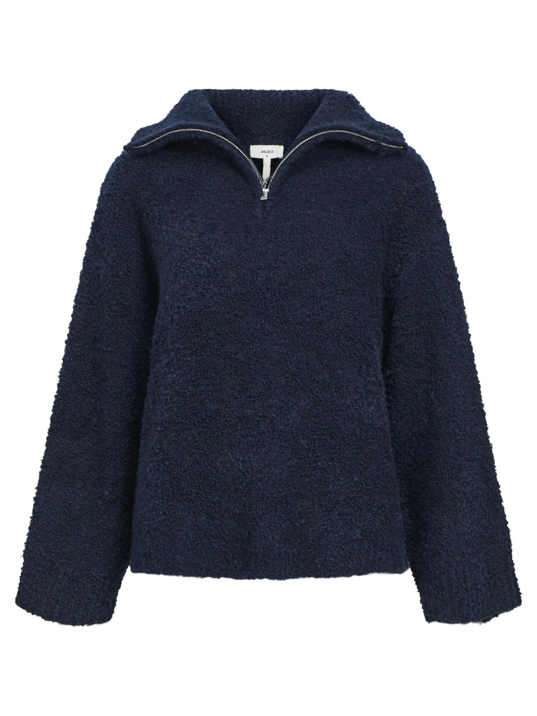 Dame OBJECT HALV LYNLÅS PULLOVER