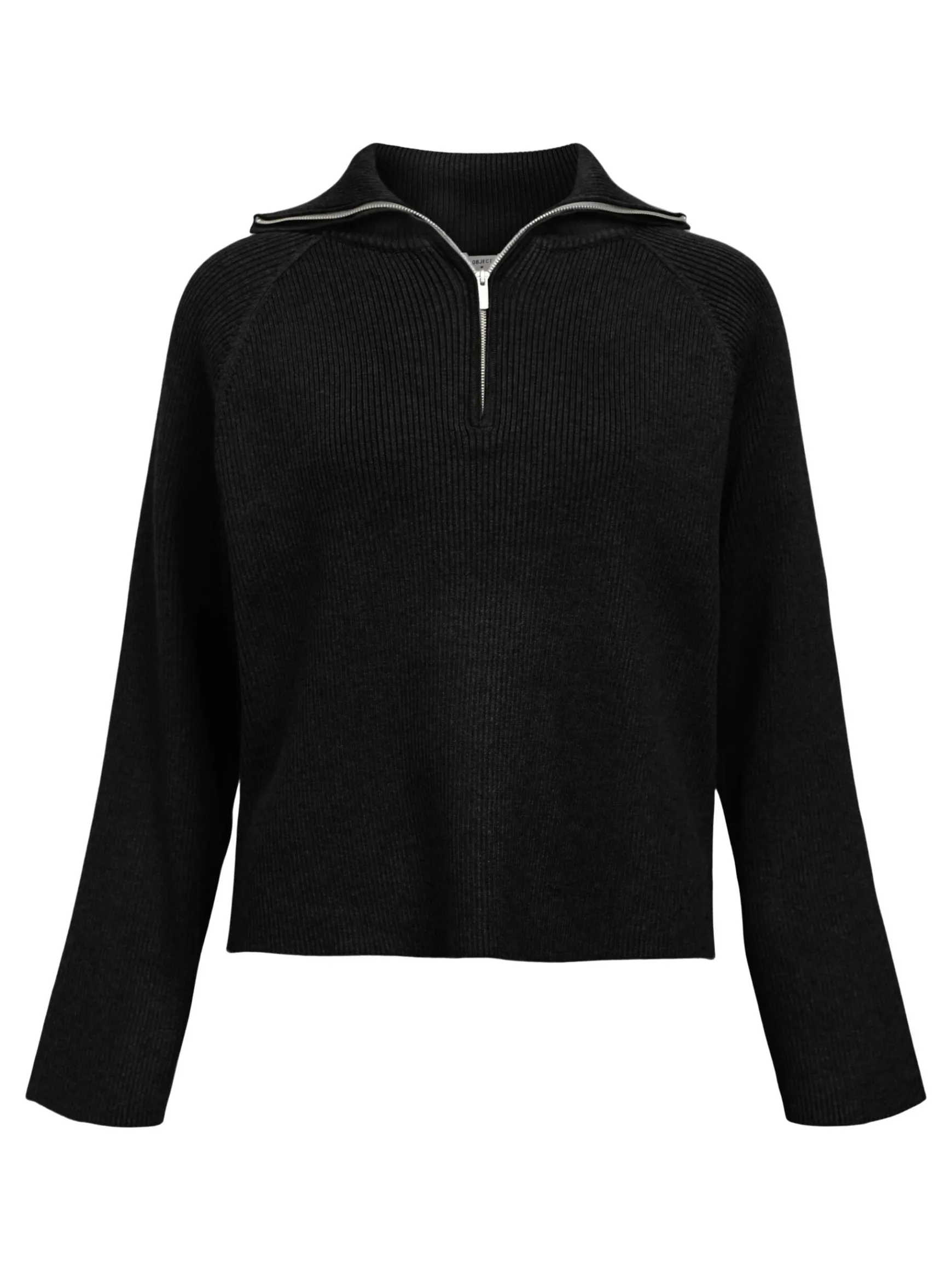 Dame OBJECT HALV LYNLÅS PULLOVER