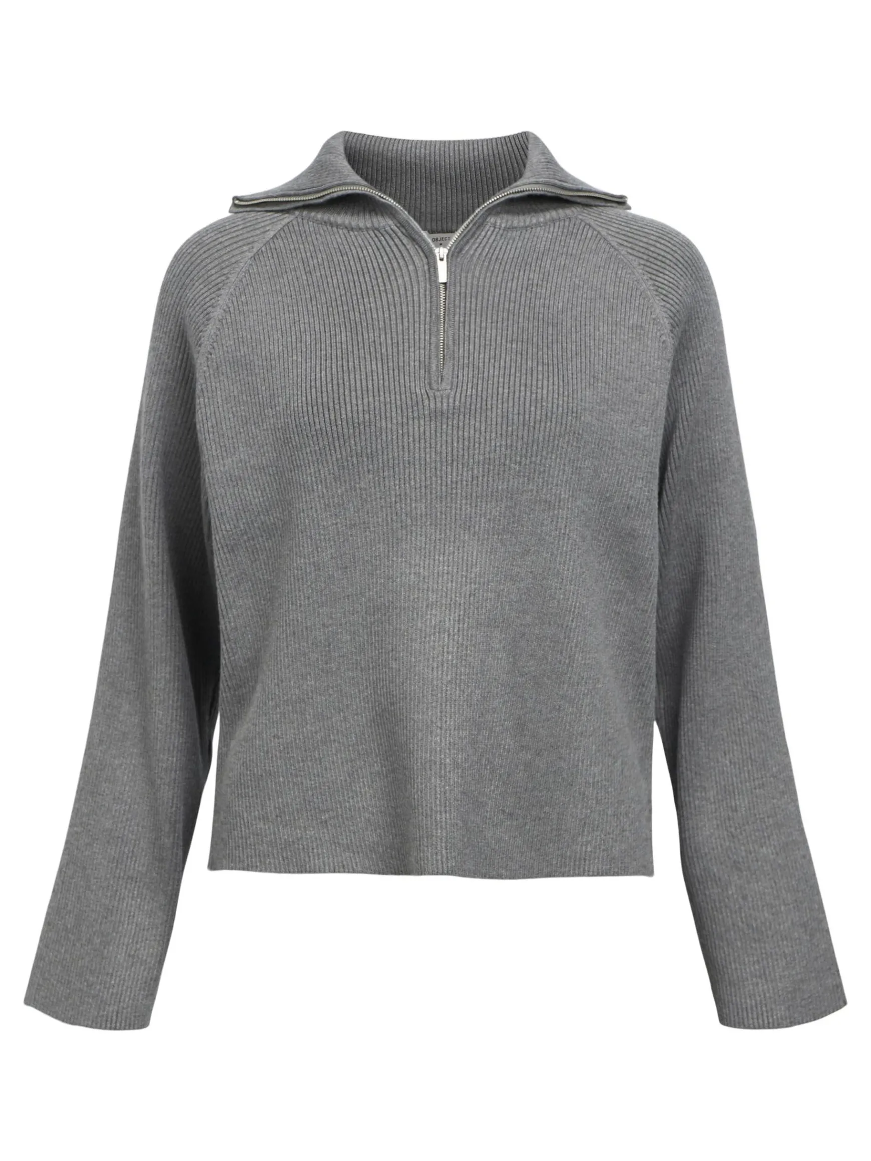 Dame OBJECT HALV LYNLÅS PULLOVER