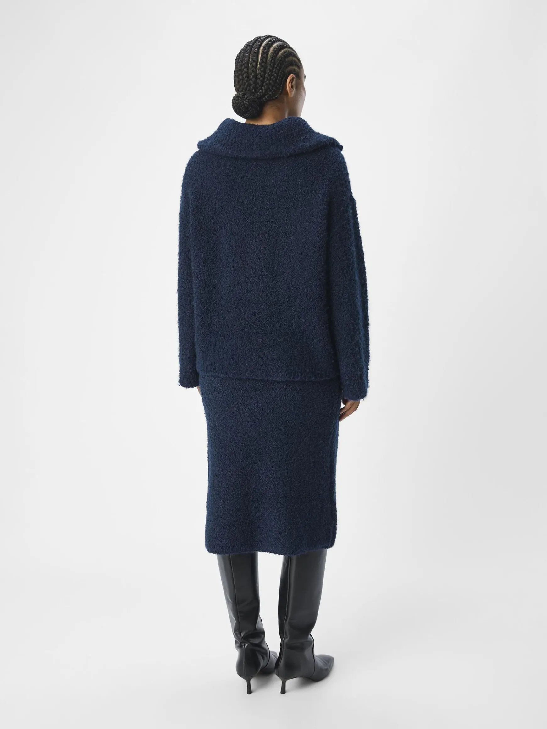 Dame OBJECT HALV LYNLÅS PULLOVER