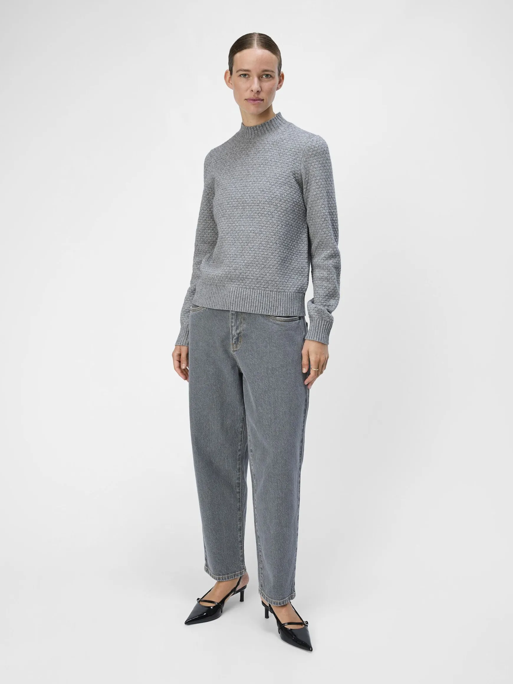 Dame OBJECT HØJ HALS PULLOVER