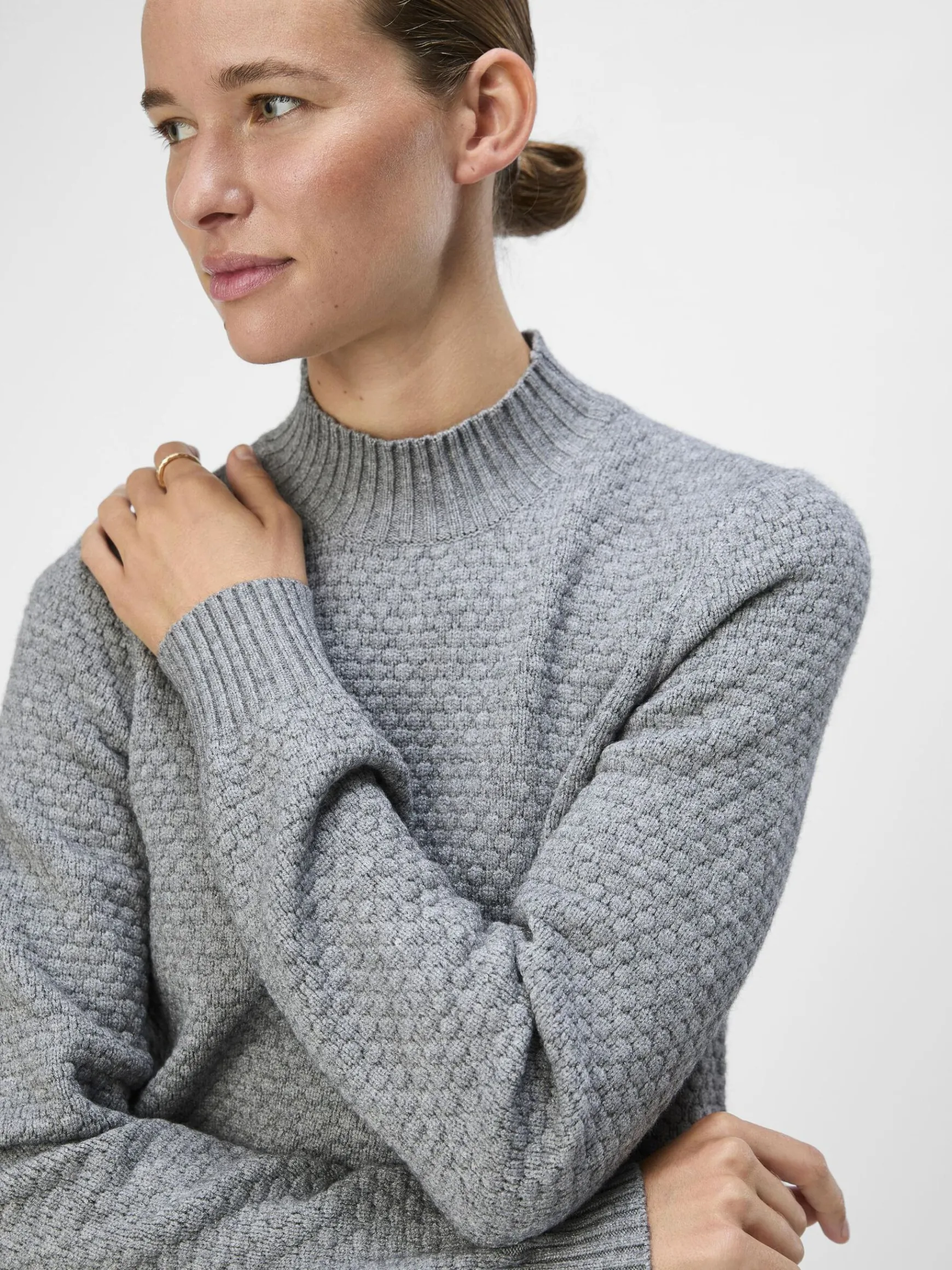 Dame OBJECT HØJ HALS PULLOVER