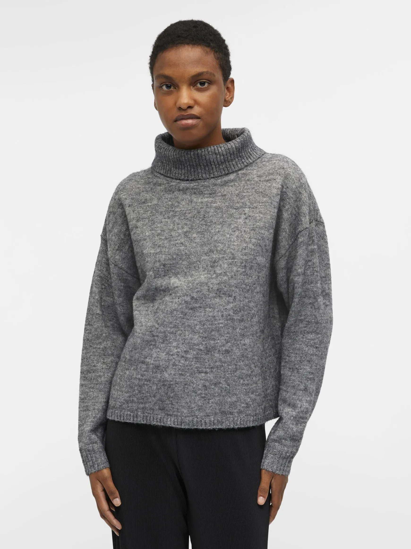 Dame OBJECT HØJ HALSET PULLOVER