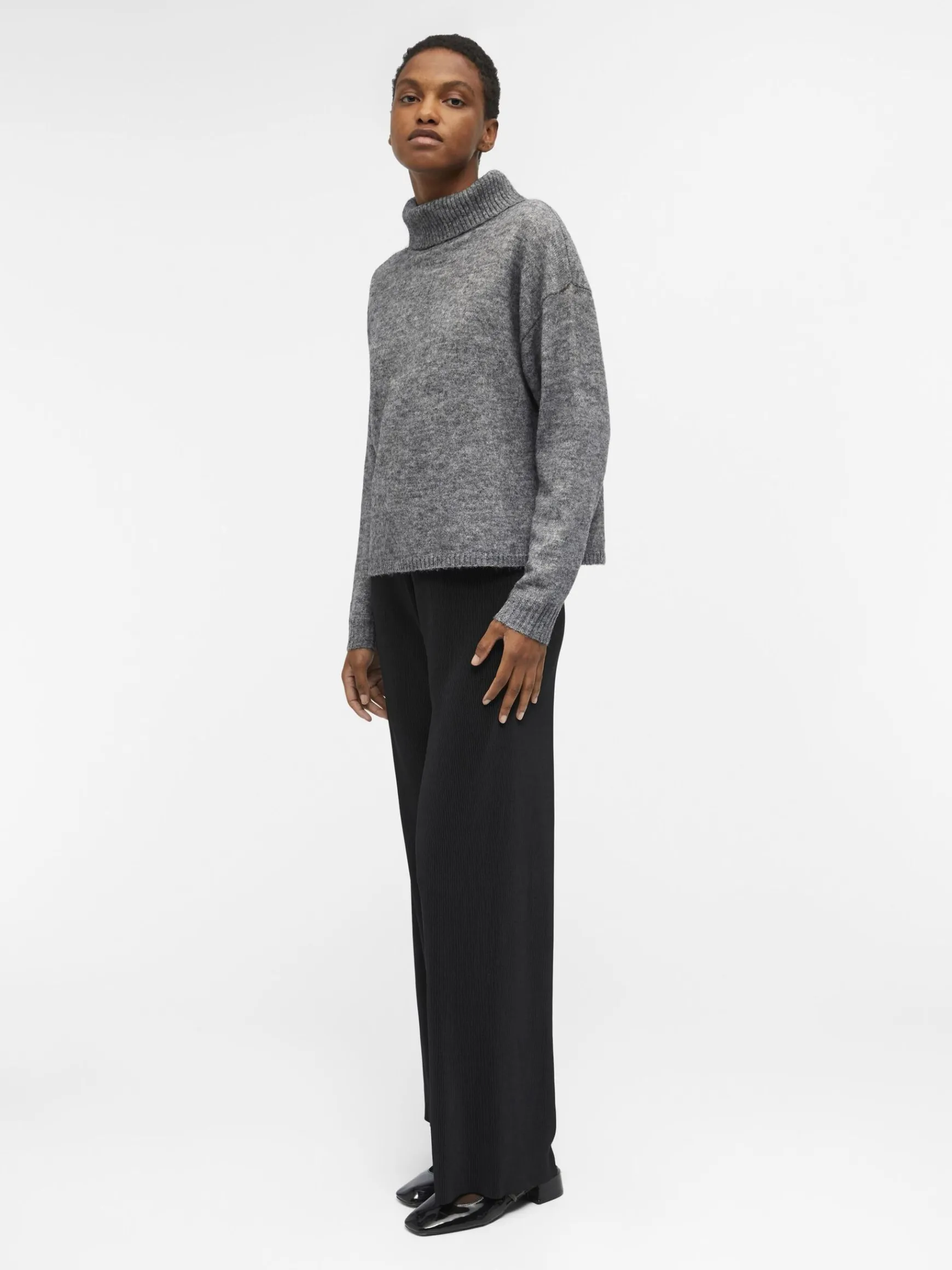 Dame OBJECT HØJ HALSET PULLOVER