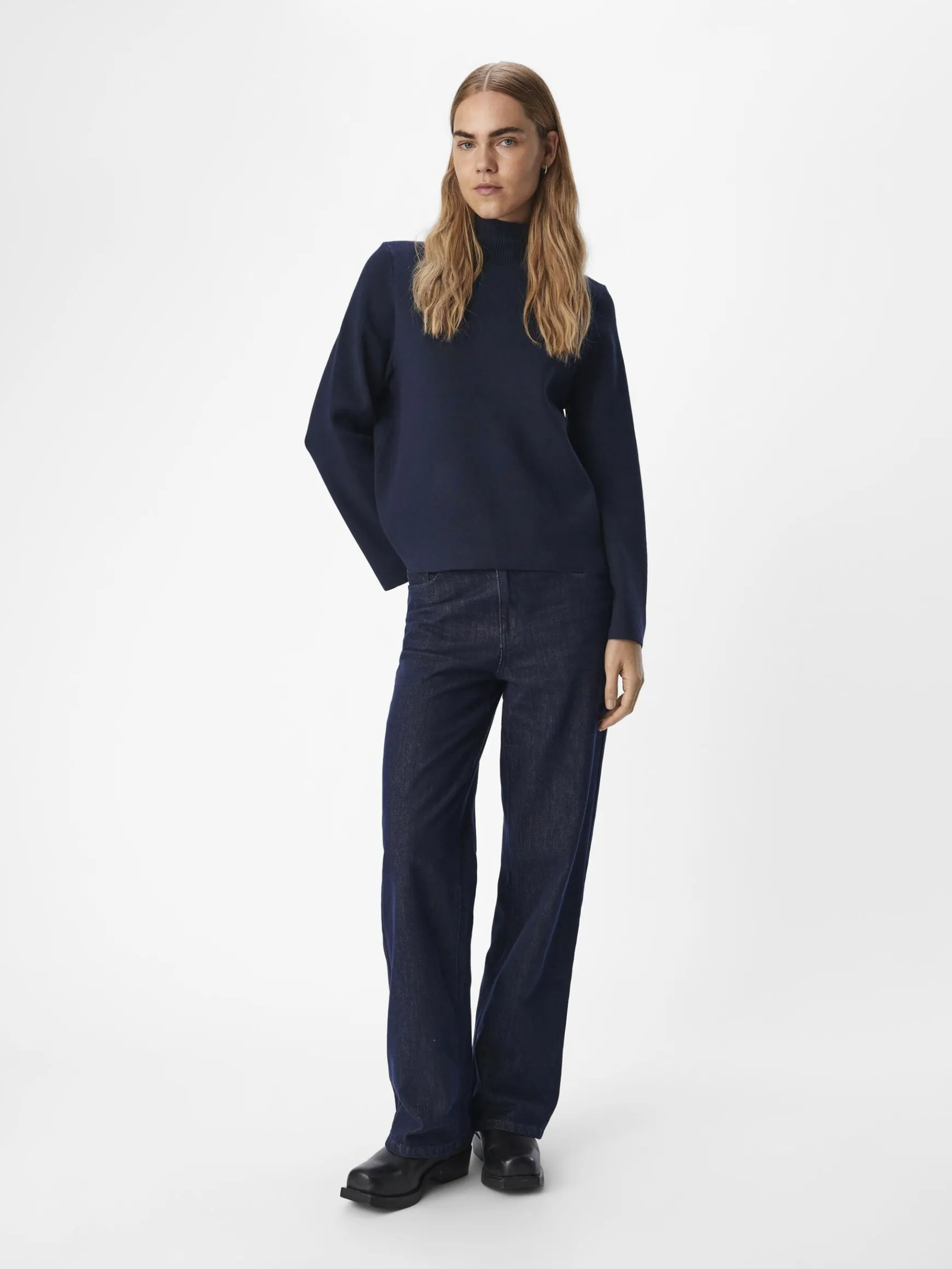 Dame OBJECT HØJHALSET PULLOVER