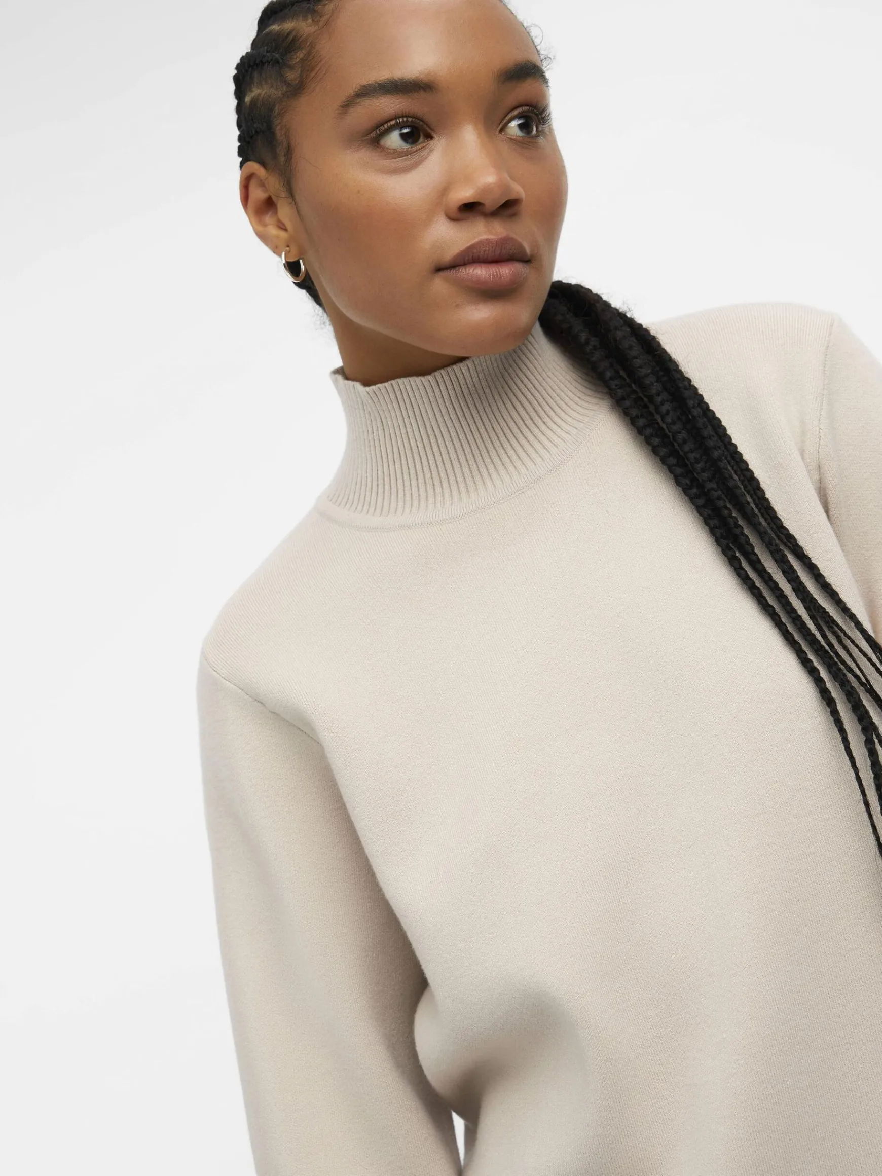 Dame OBJECT HØJHALSET PULLOVER