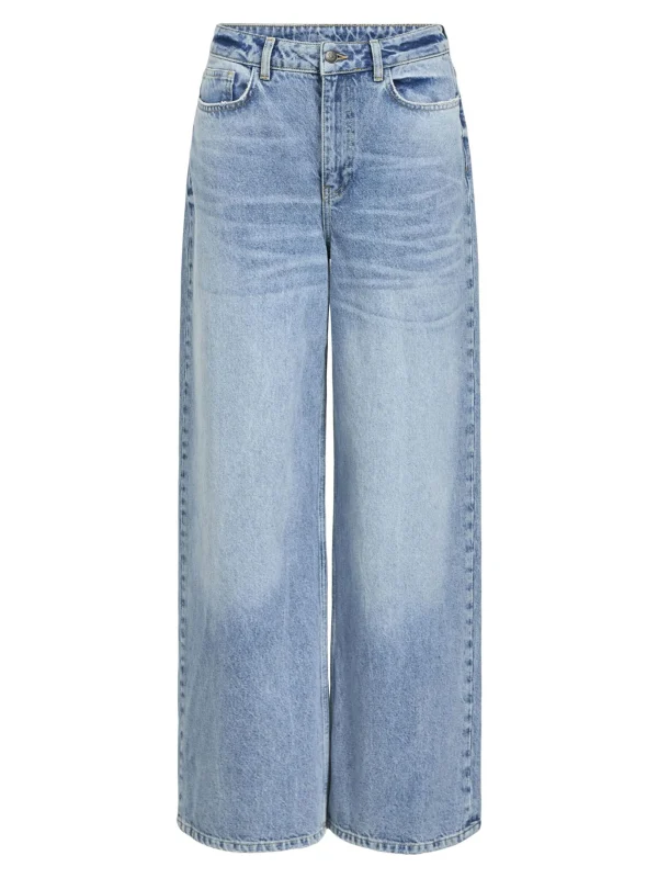 Dame OBJECT HØJTALJET LOOSE FIT JEANS