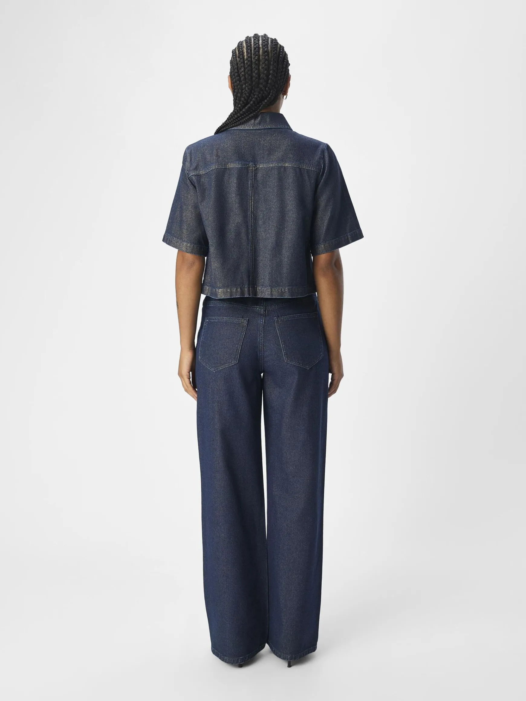 Dame OBJECT HØJTALJET LOOSE FIT JEANS