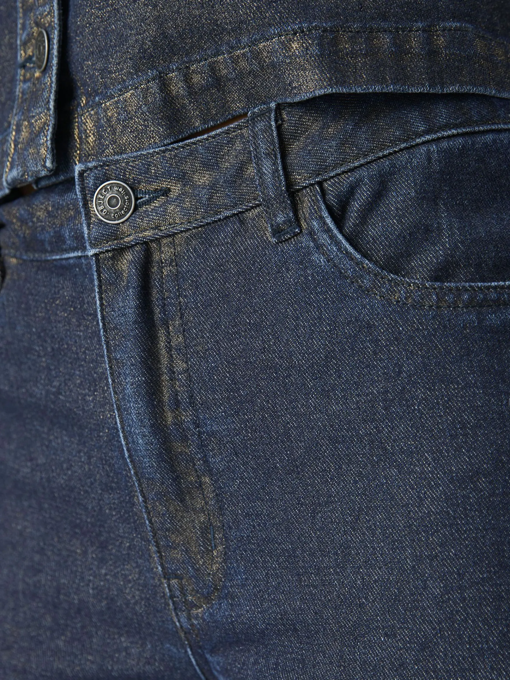 Dame OBJECT HØJTALJET LOOSE FIT JEANS