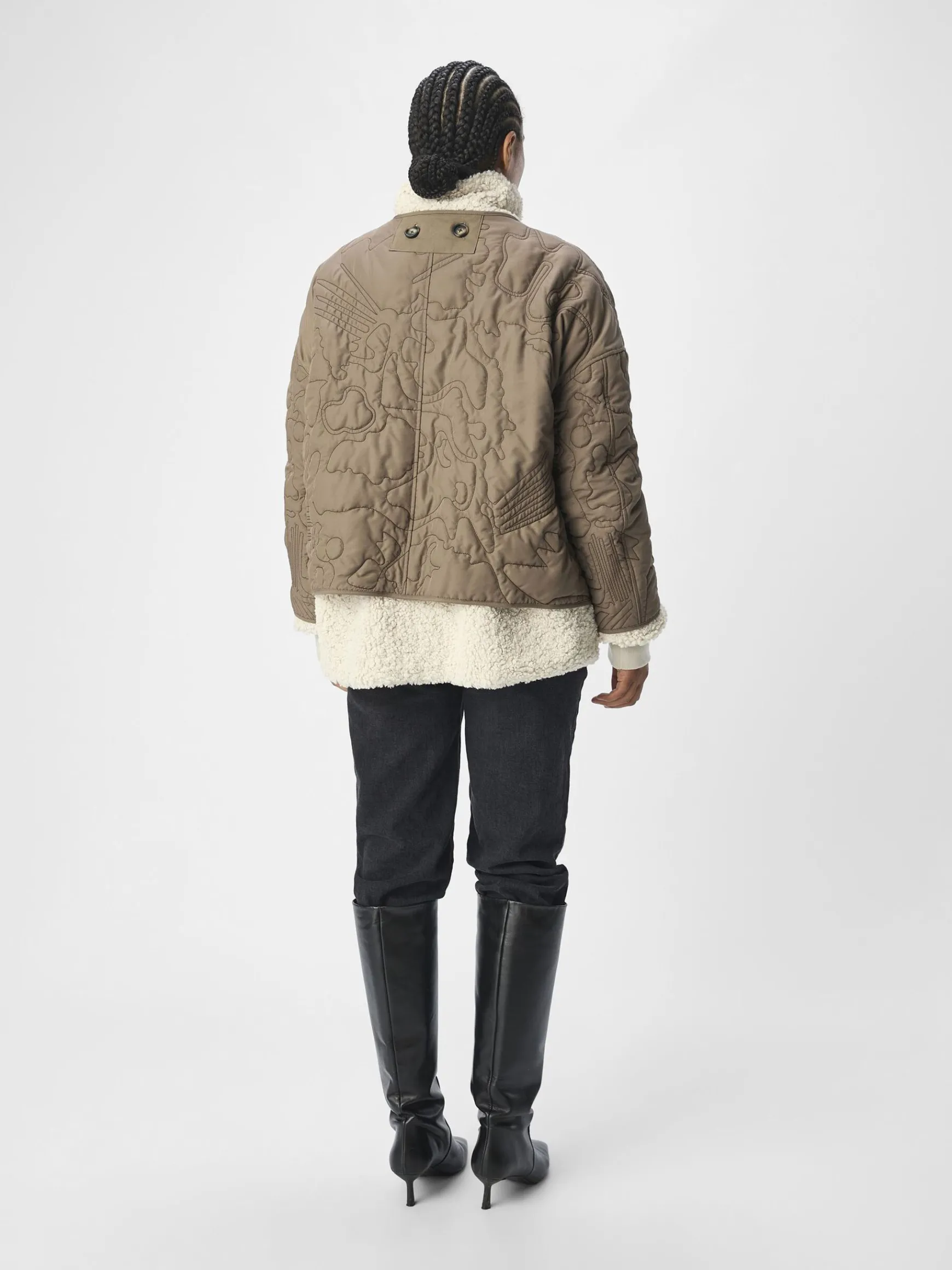 Dame OBJECT 2-I-1 TEDDY-JAKKE