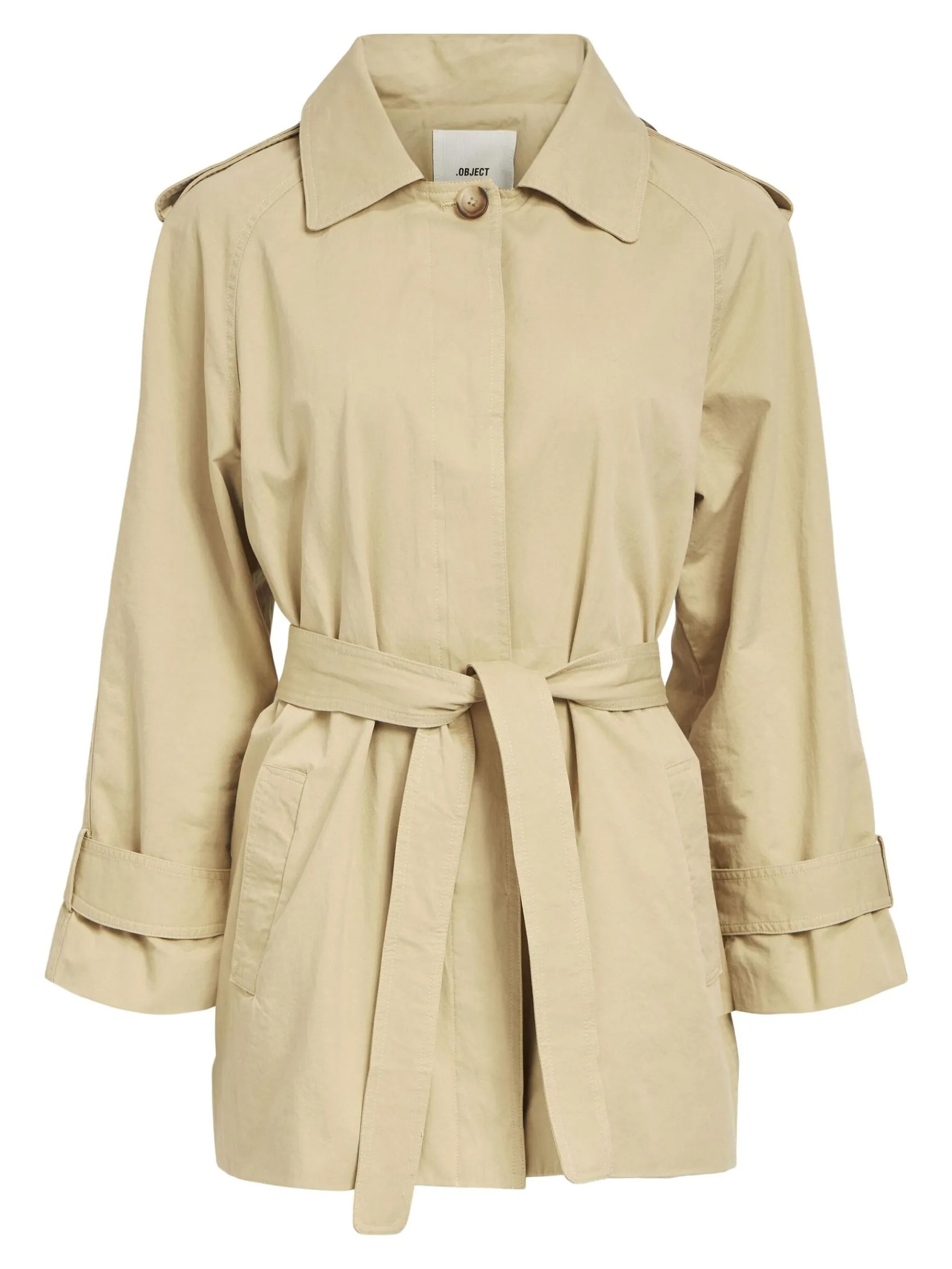 Dame OBJECT KORT TRENCHCOAT