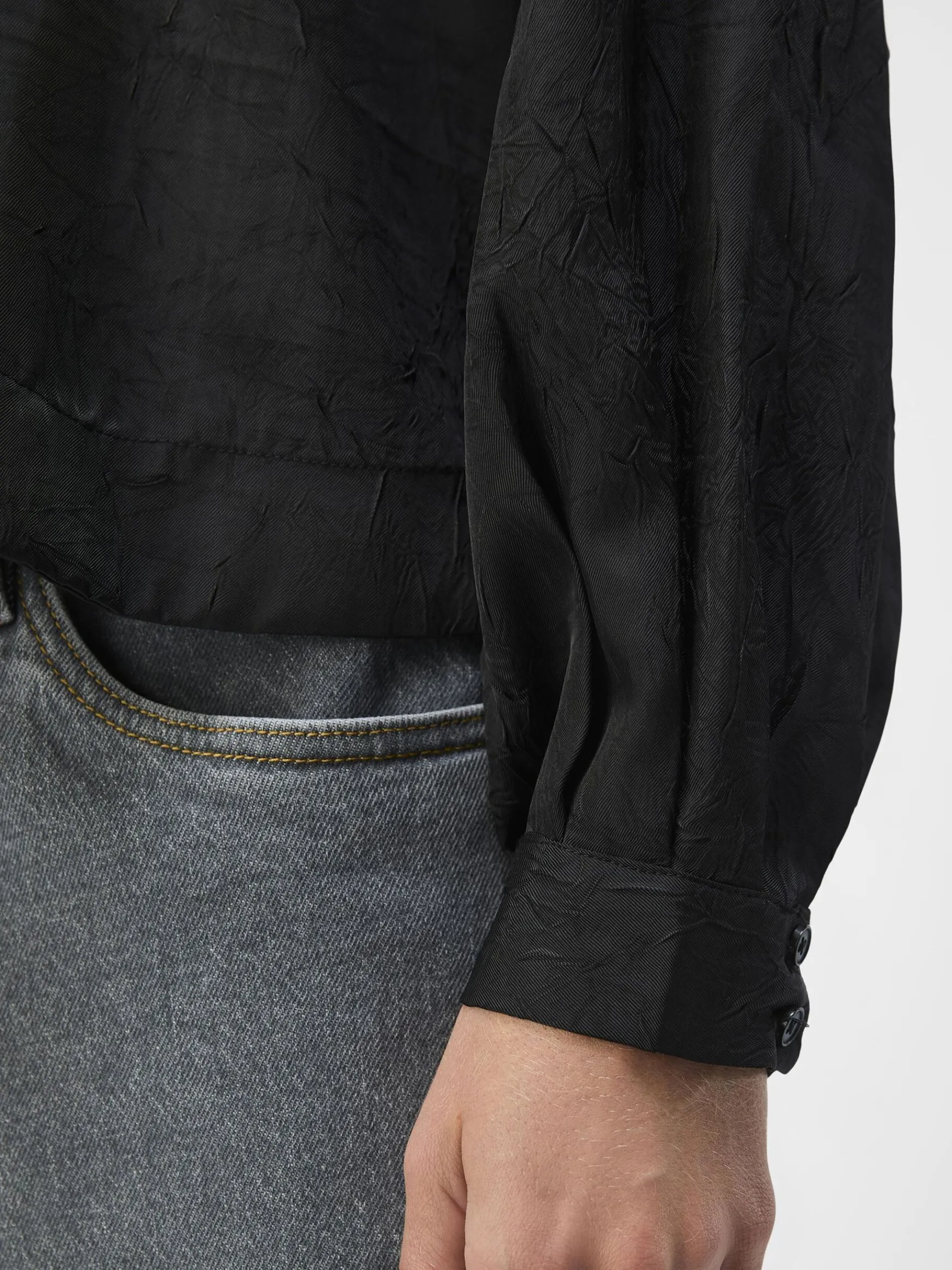 Dame OBJECT KRØLLET BLUSE