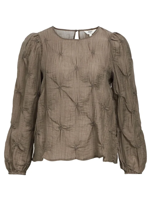 Dame OBJECT KRØLLET TOP